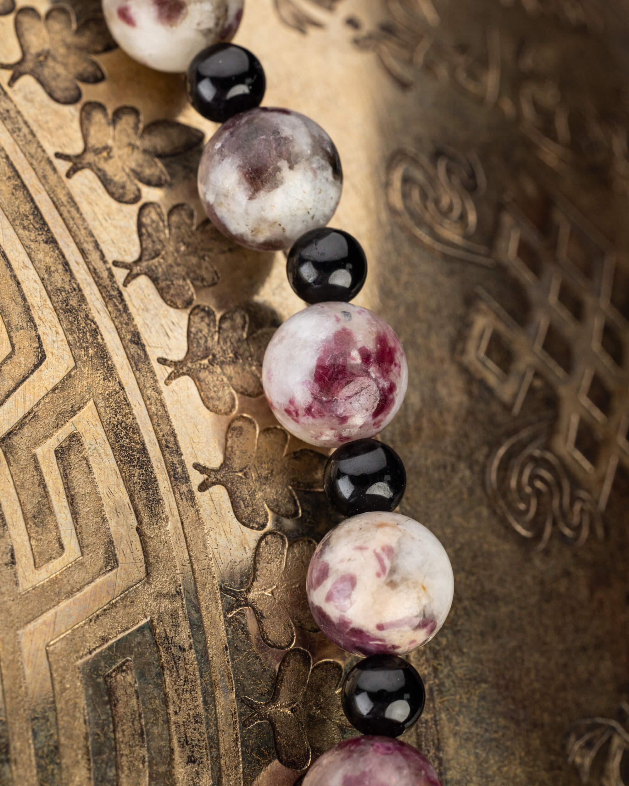 Codificador Collar "Turmatrifecta" 54 cm - Protección y Amor (Agesta)