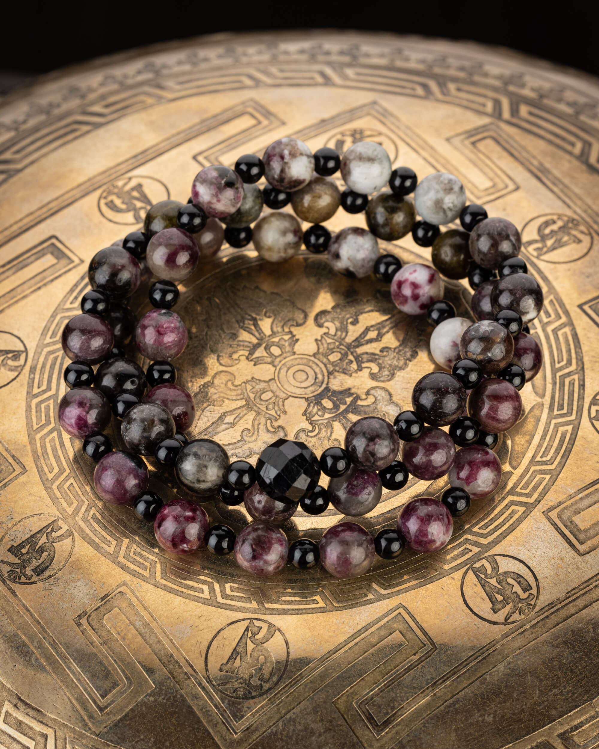 Codificador Collar "Turmatrifecta" 54 cm - Protección y Amor (Agesta)