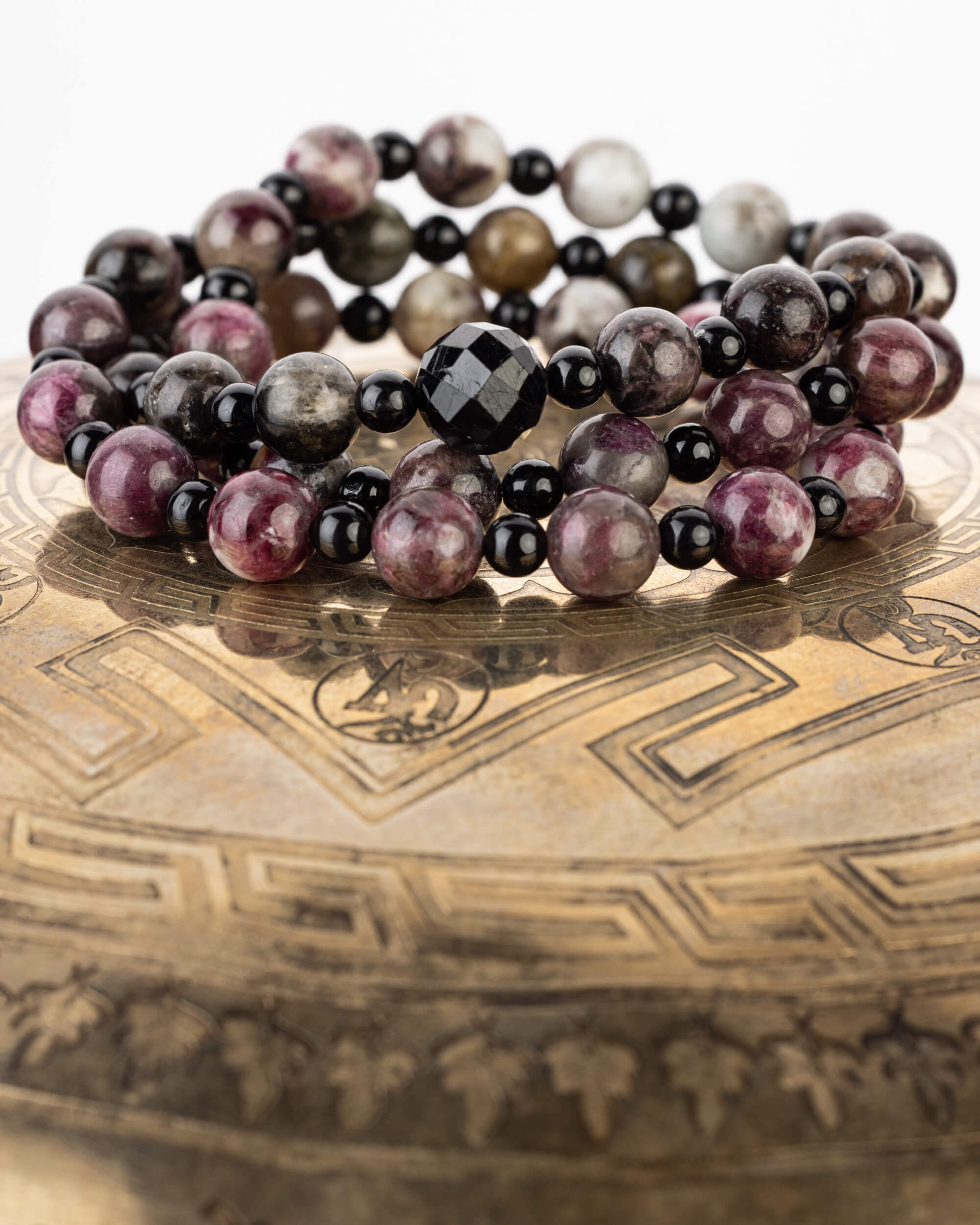 Codificador Collar "Turmatrifecta" 54 cm - Protección y Amor (Agesta)