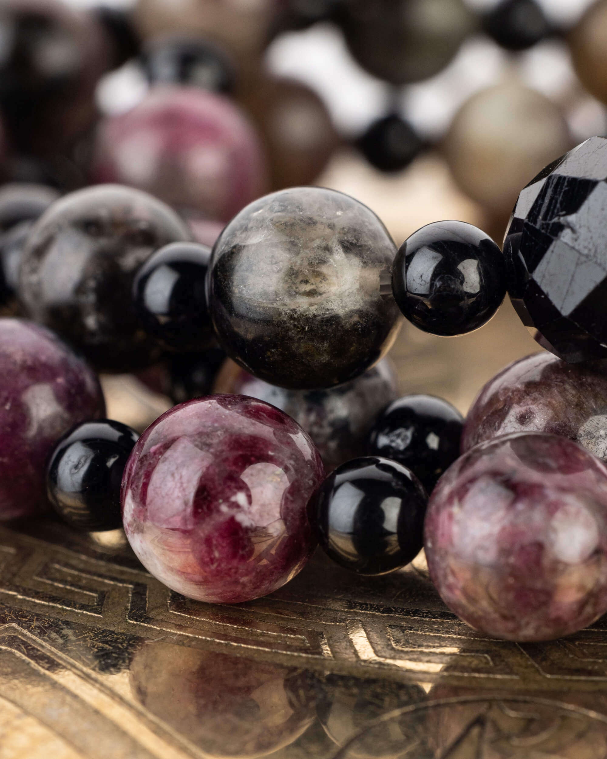 Codificador Collar "Turmatrifecta" 54 cm - Protección y Amor (Agesta)