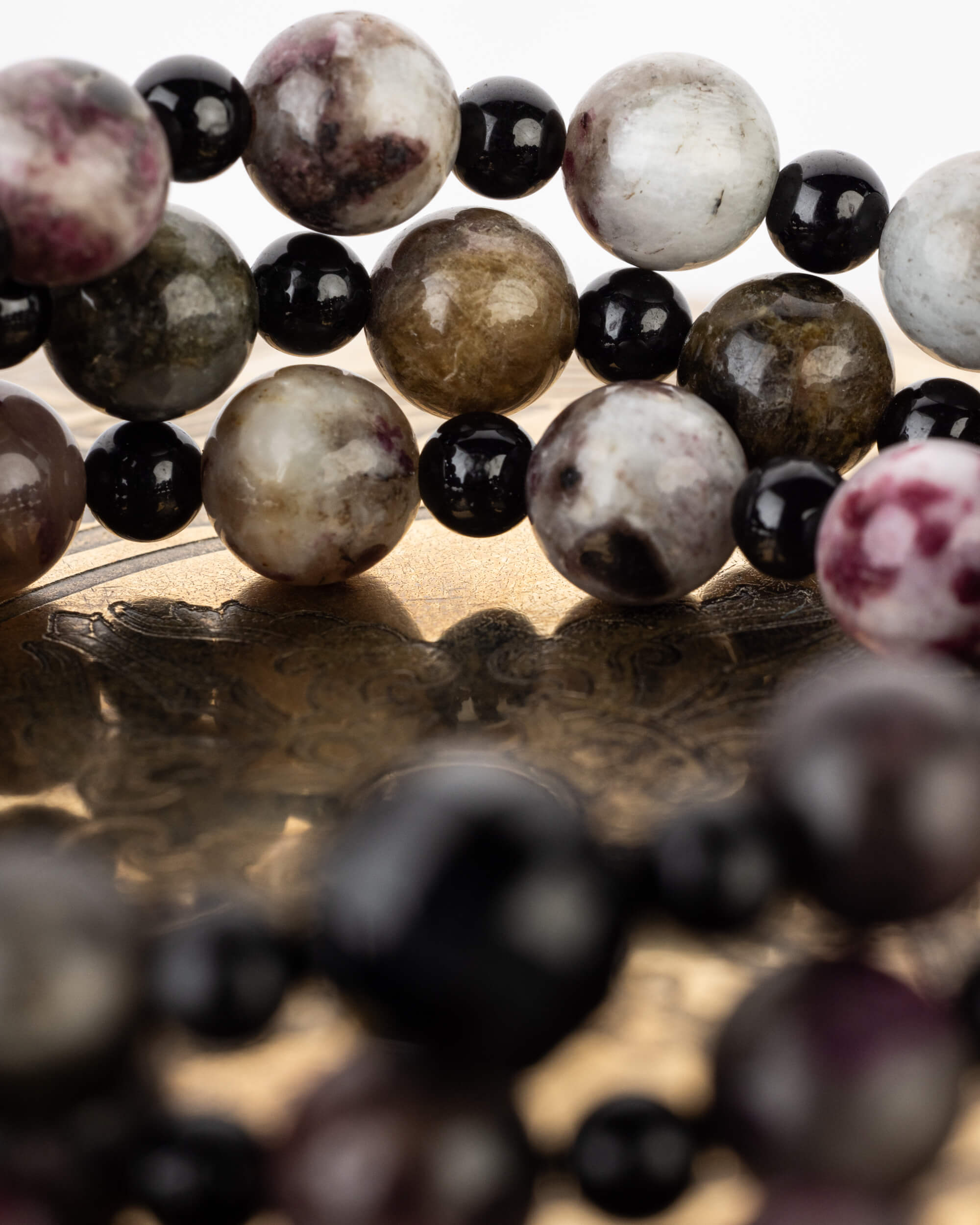 Codificador Collar "Turmatrifecta" 54 cm - Protección y Amor (Agesta)