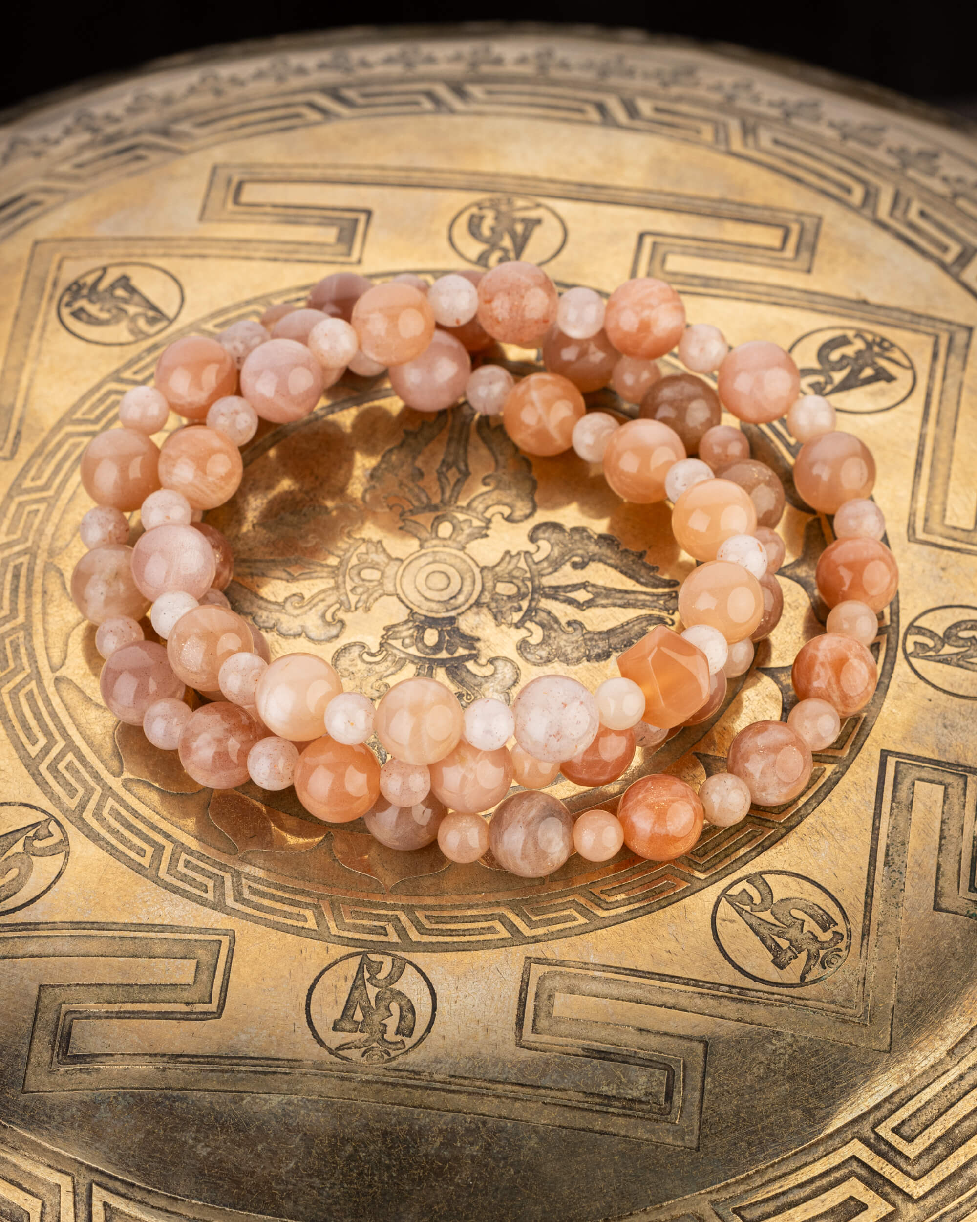 Codificador Collar "Corona Solar" 54 cm - Alegría y Códigos Sagrados (Agesta)