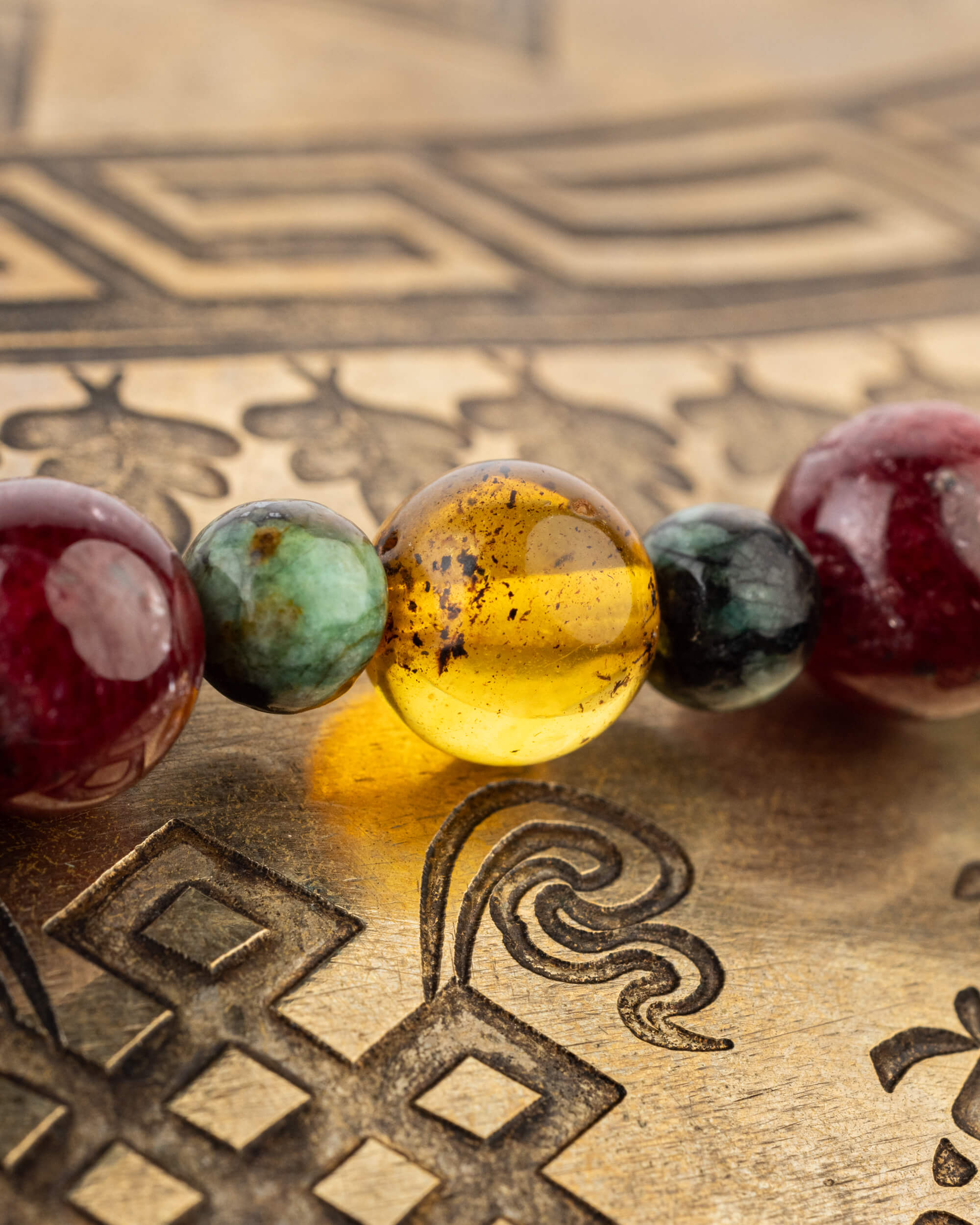 Codificador Collar "Canto del Fénix" 58 cm - Renacer y Poder (Agesta)