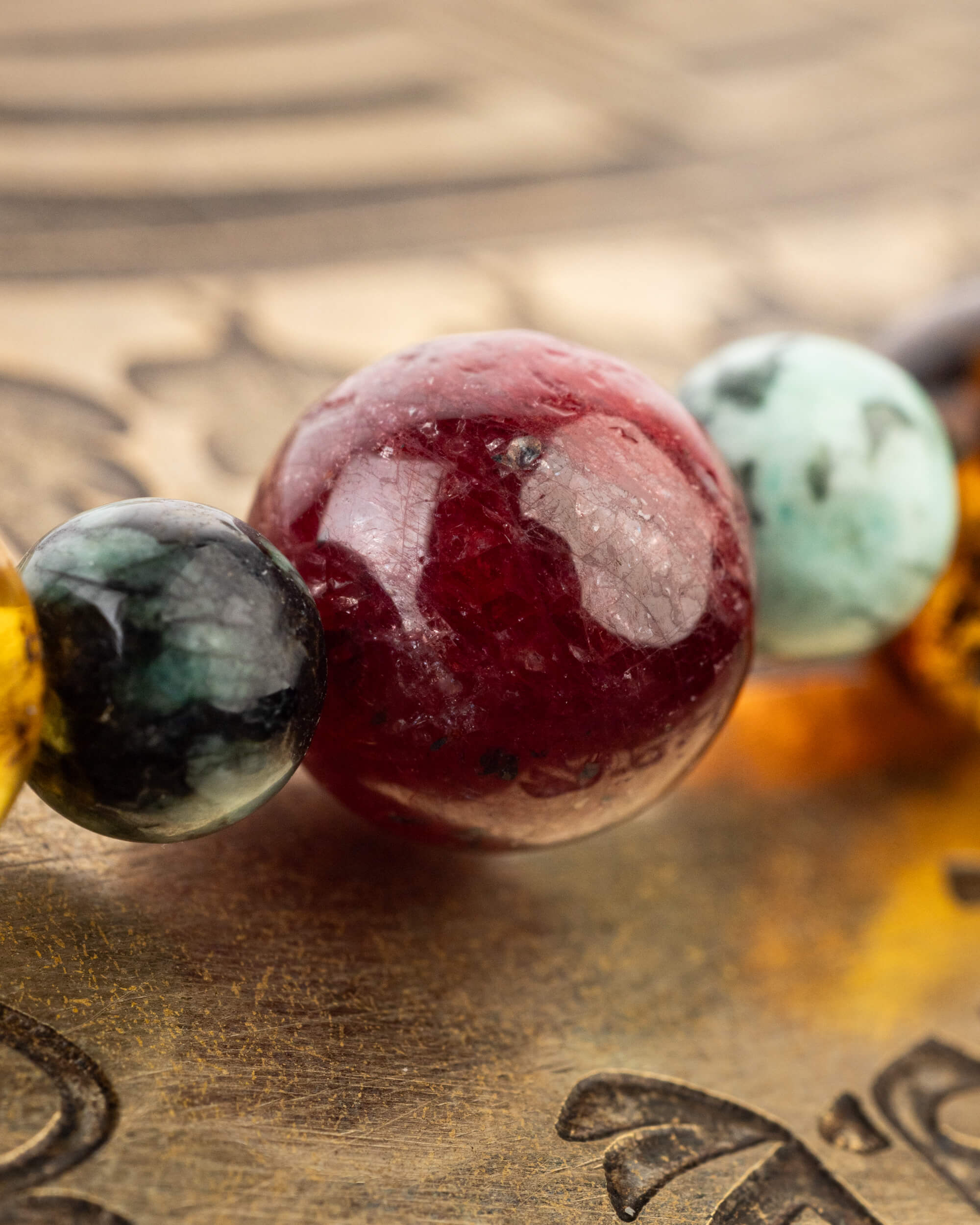 Codificador Collar "Canto del Fénix" 58 cm - Renacer y Poder (Agesta)