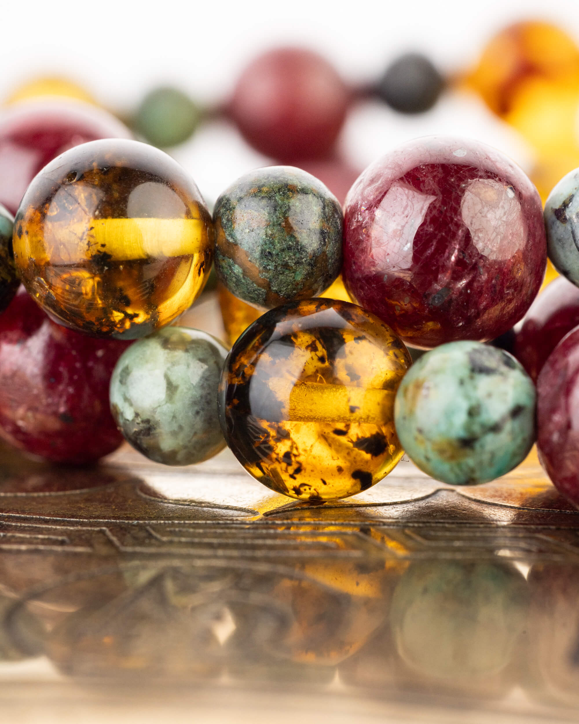 Codificador Collar "Canto del Fénix" 58 cm - Renacer y Poder (Agesta)