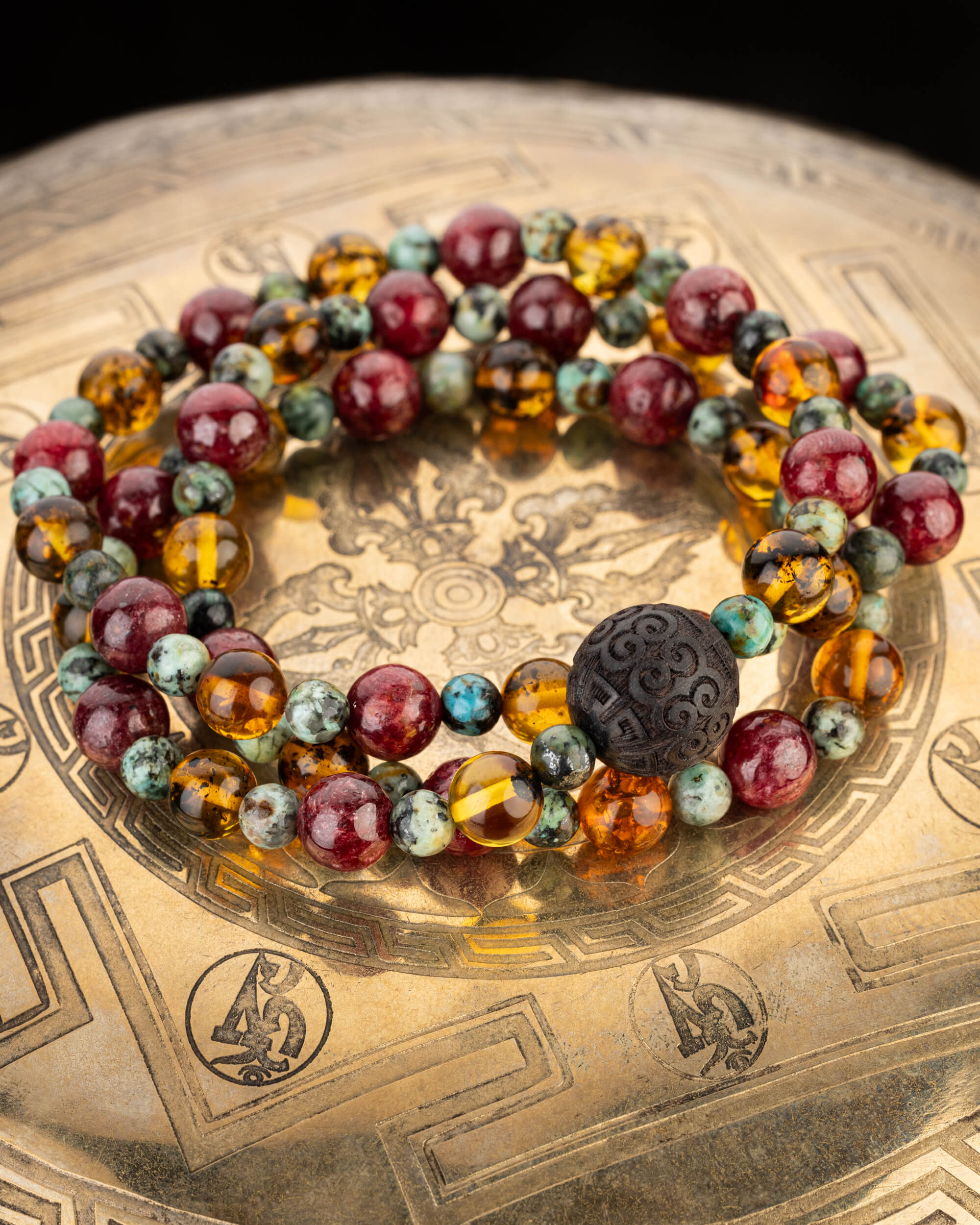 Codificador Collar "Canto del Fénix" 58 cm - Renacer y Poder (Agesta)