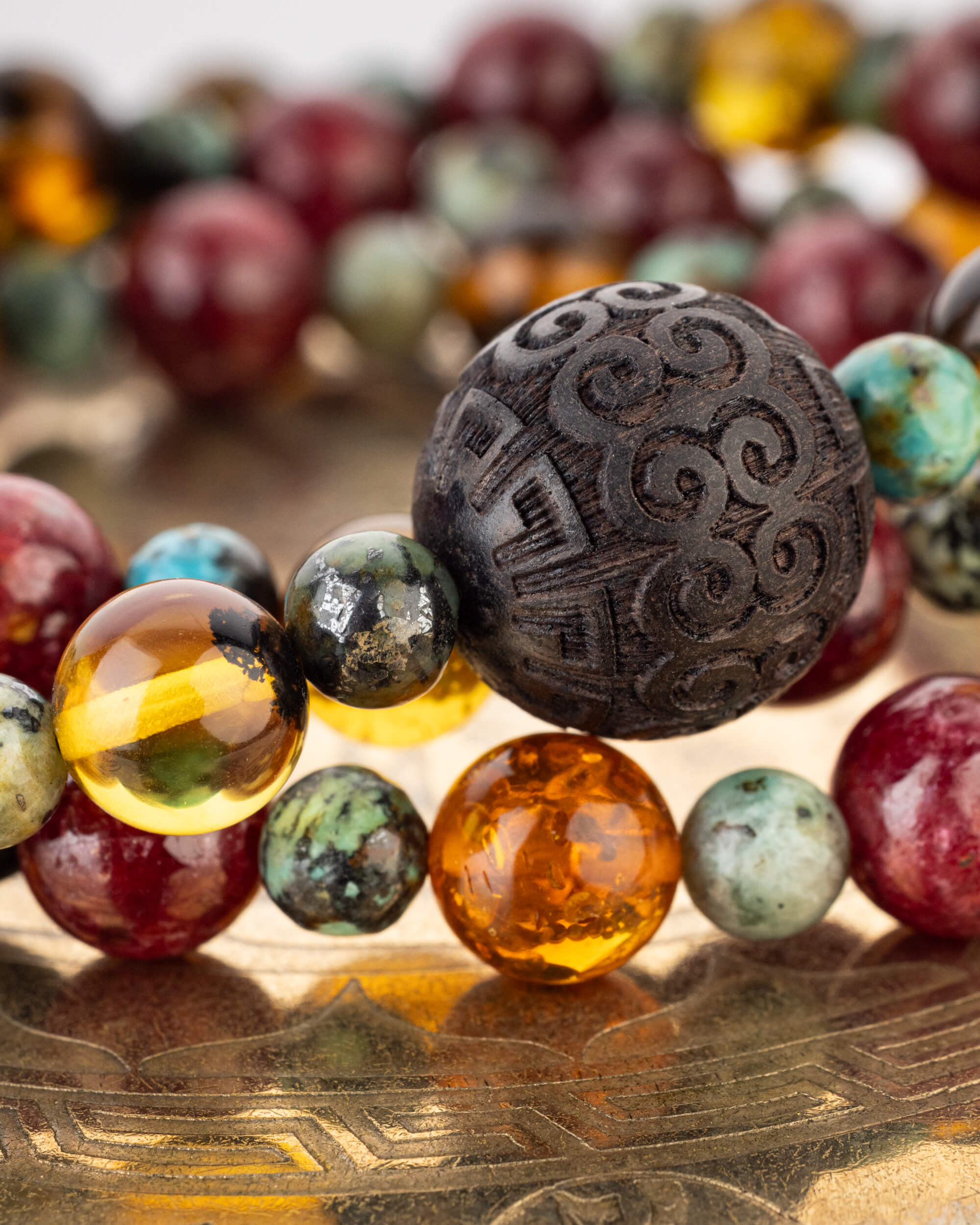 Codificador Collar "Canto del Fénix" 58 cm - Renacer y Poder (Agesta)