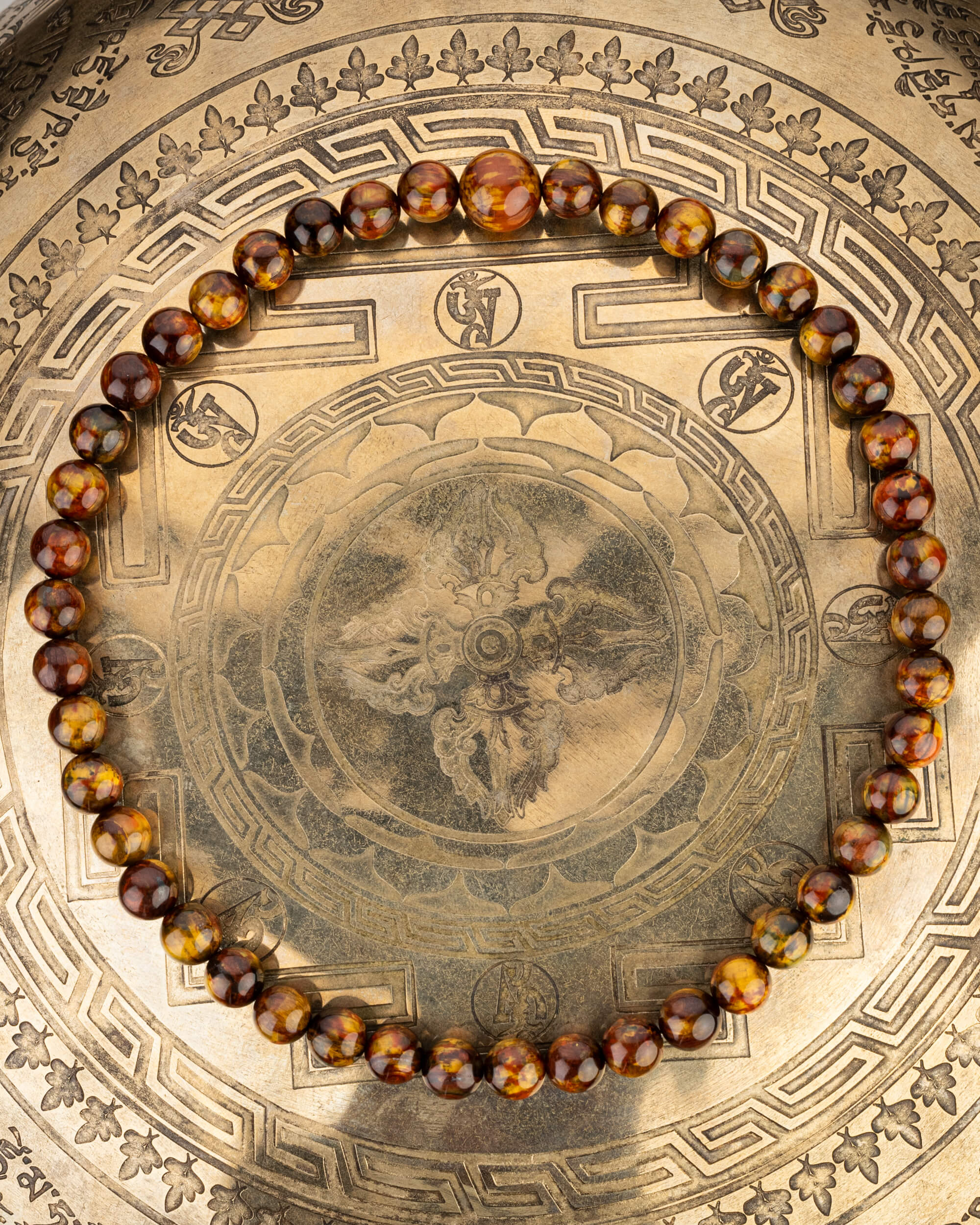 Codificador de Pietersita Amarilla y Roja (33 cm)