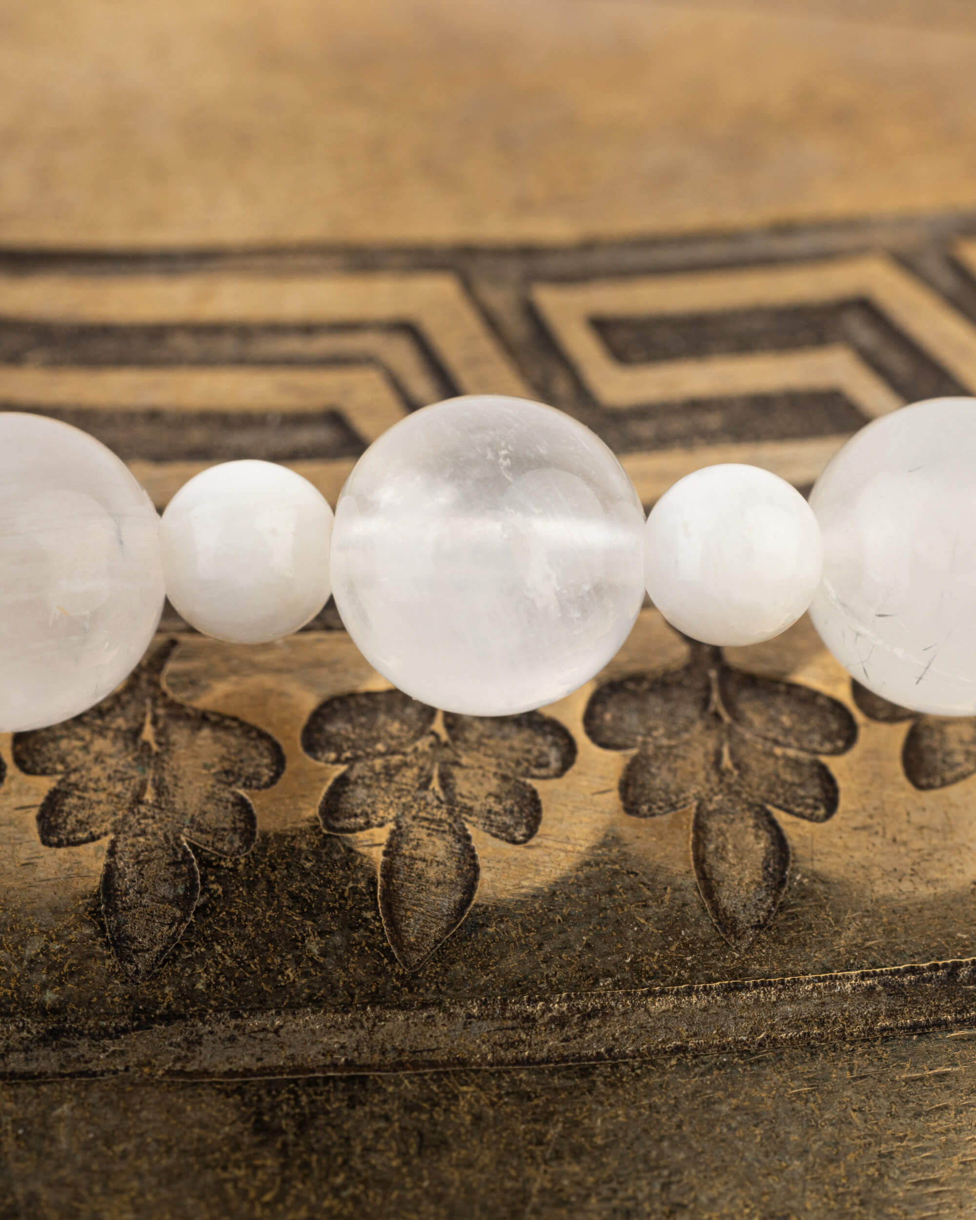 Codificador Collar de Piedra Luna 52 cm - Códigos Sagrados (Agesta)