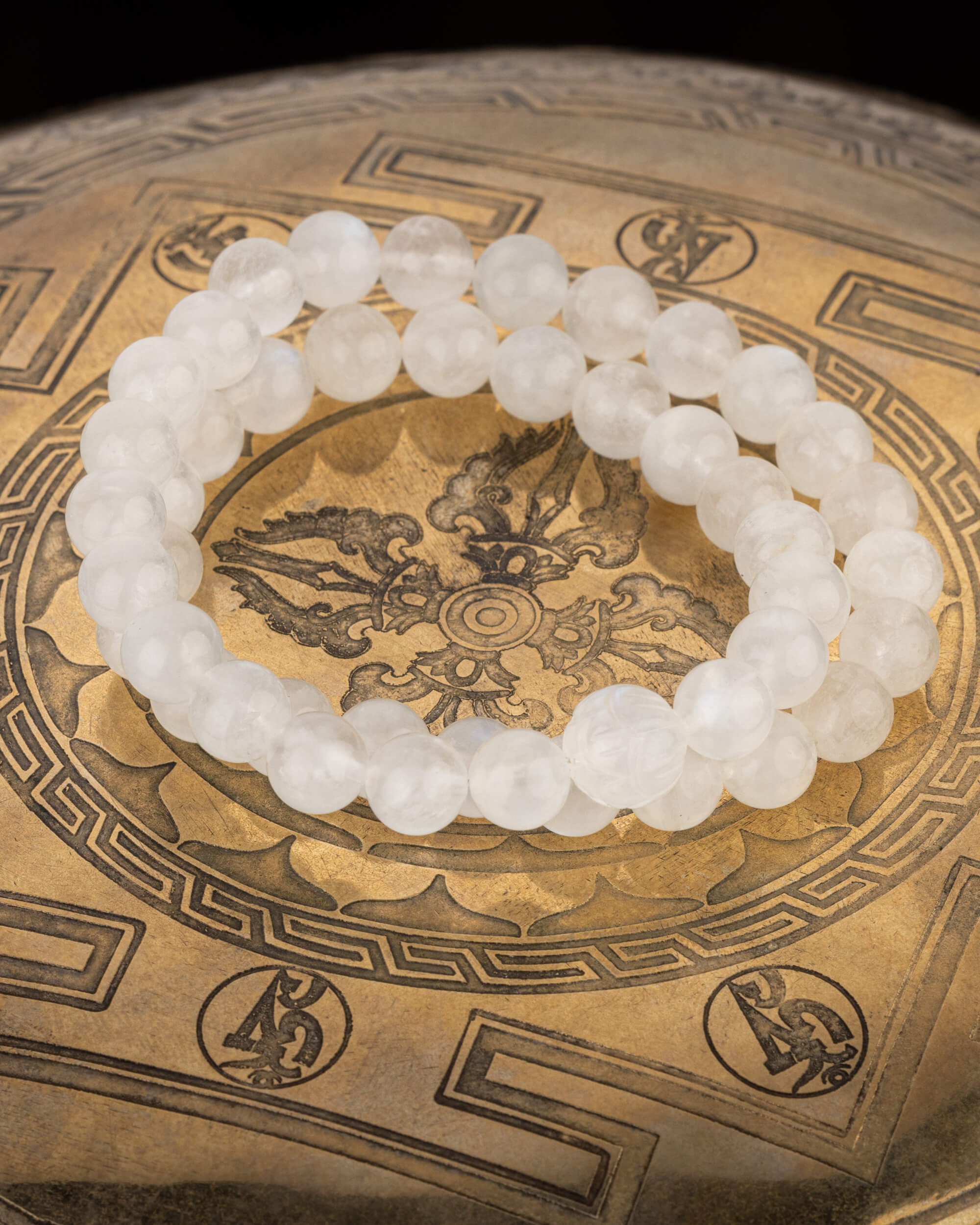 Codificador de Piedra Luna 33 cm - Códigos Sagrados (Agesta)