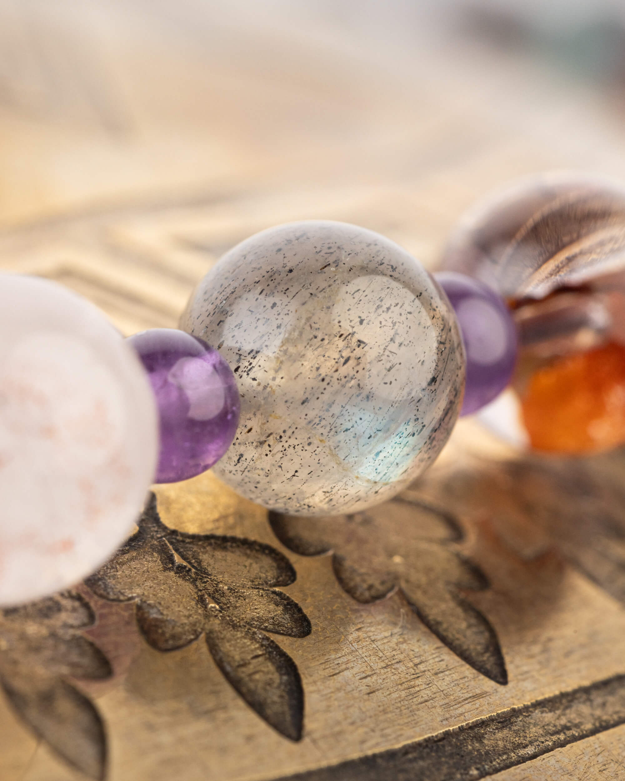 Codificador Collar "Caleidoscopio del Alma" 52 cm - Integración Espiritual (Agesta)