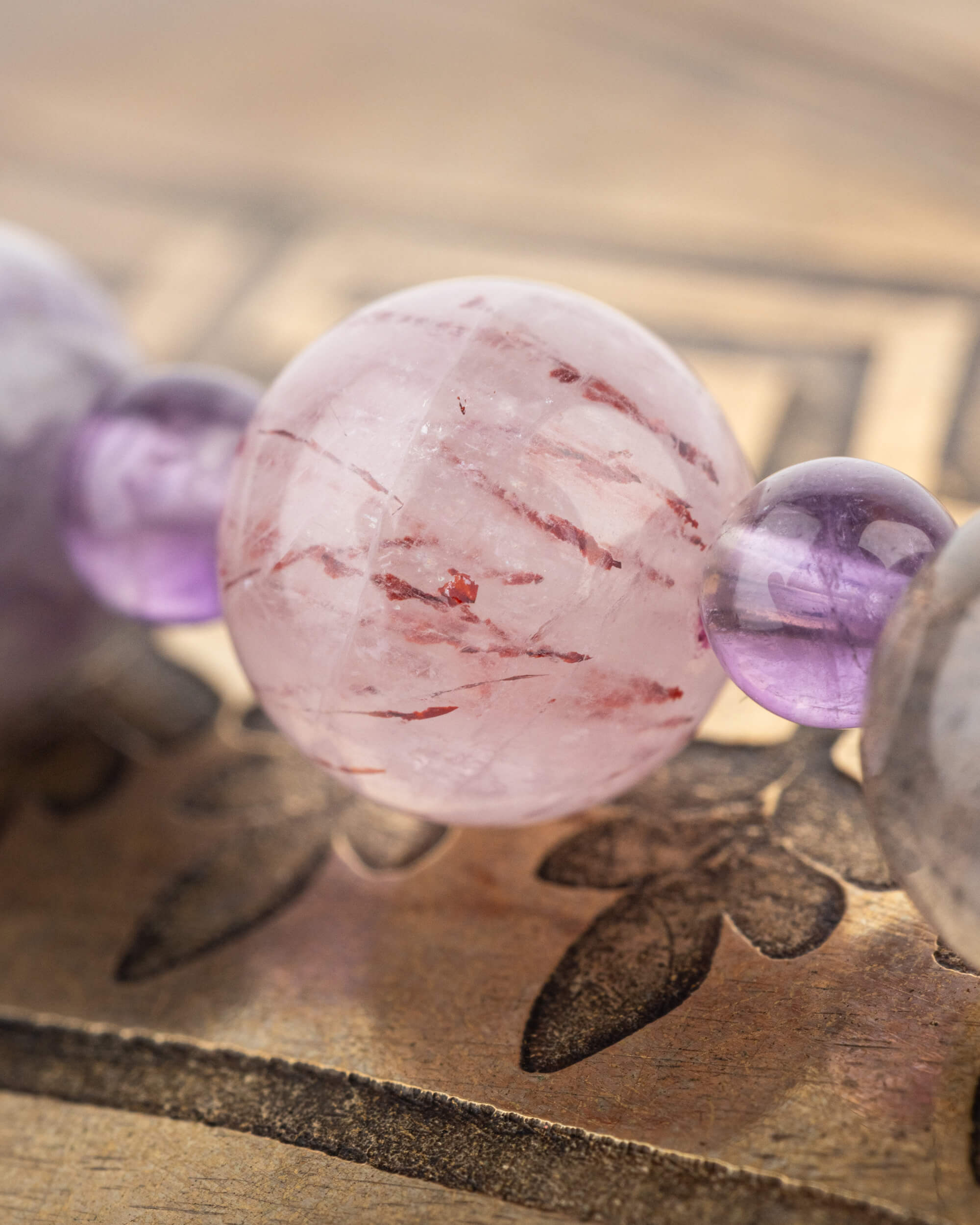 Codificador Collar "Caleidoscopio del Alma" 52 cm - Integración Espiritual (Agesta)