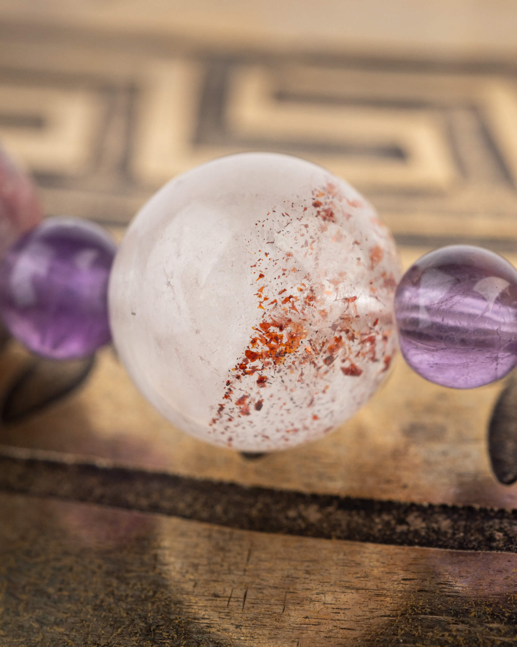 Codificador Collar "Caleidoscopio del Alma" 52 cm - Integración Espiritual (Agesta)