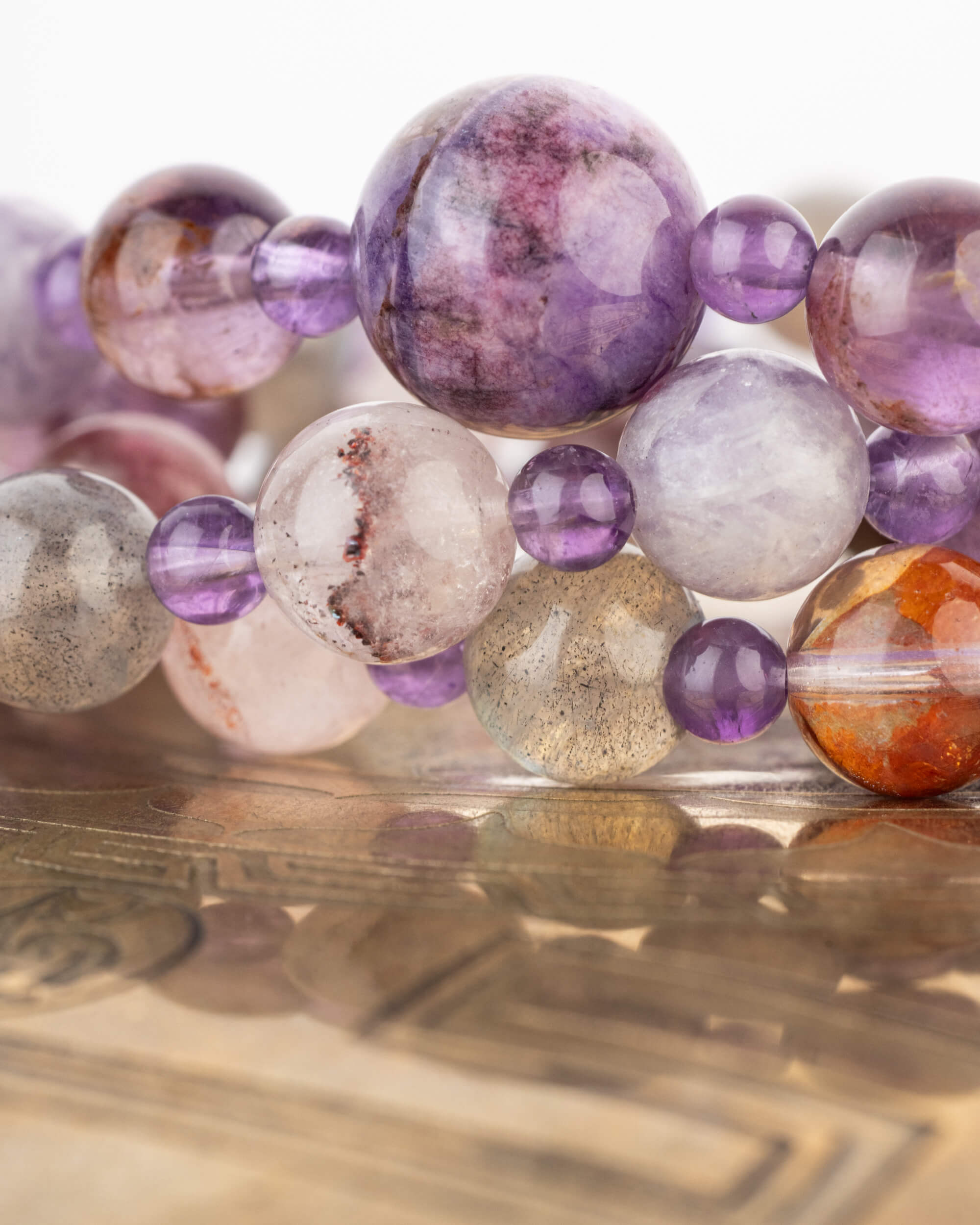 Codificador Collar "Caleidoscopio del Alma" 52 cm - Integración Espiritual (Agesta)