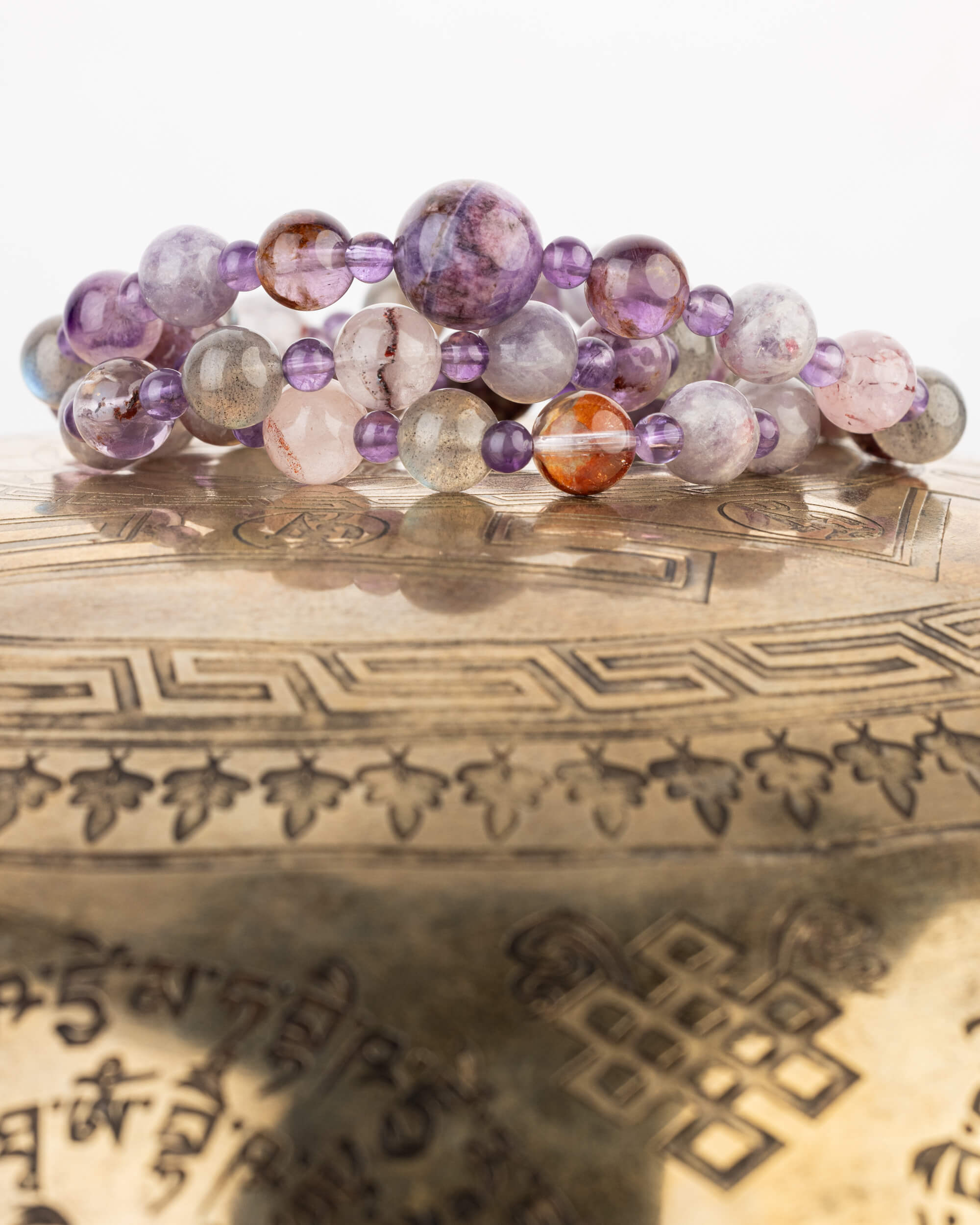 Codificador Collar "Caleidoscopio del Alma" 52 cm - Integración Espiritual (Agesta)