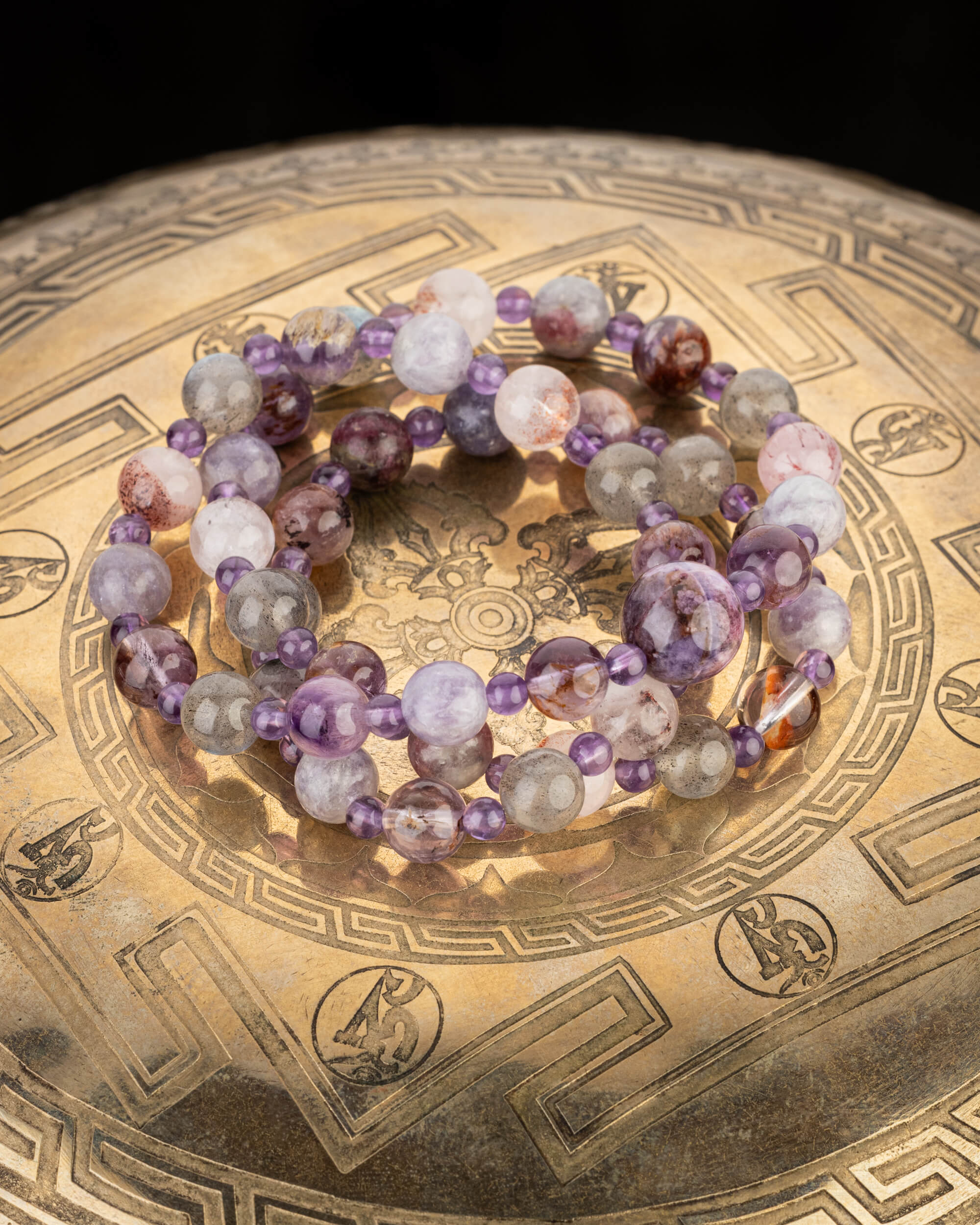 Codificador Collar "Caleidoscopio del Alma" 52 cm - Integración Espiritual (Agesta)