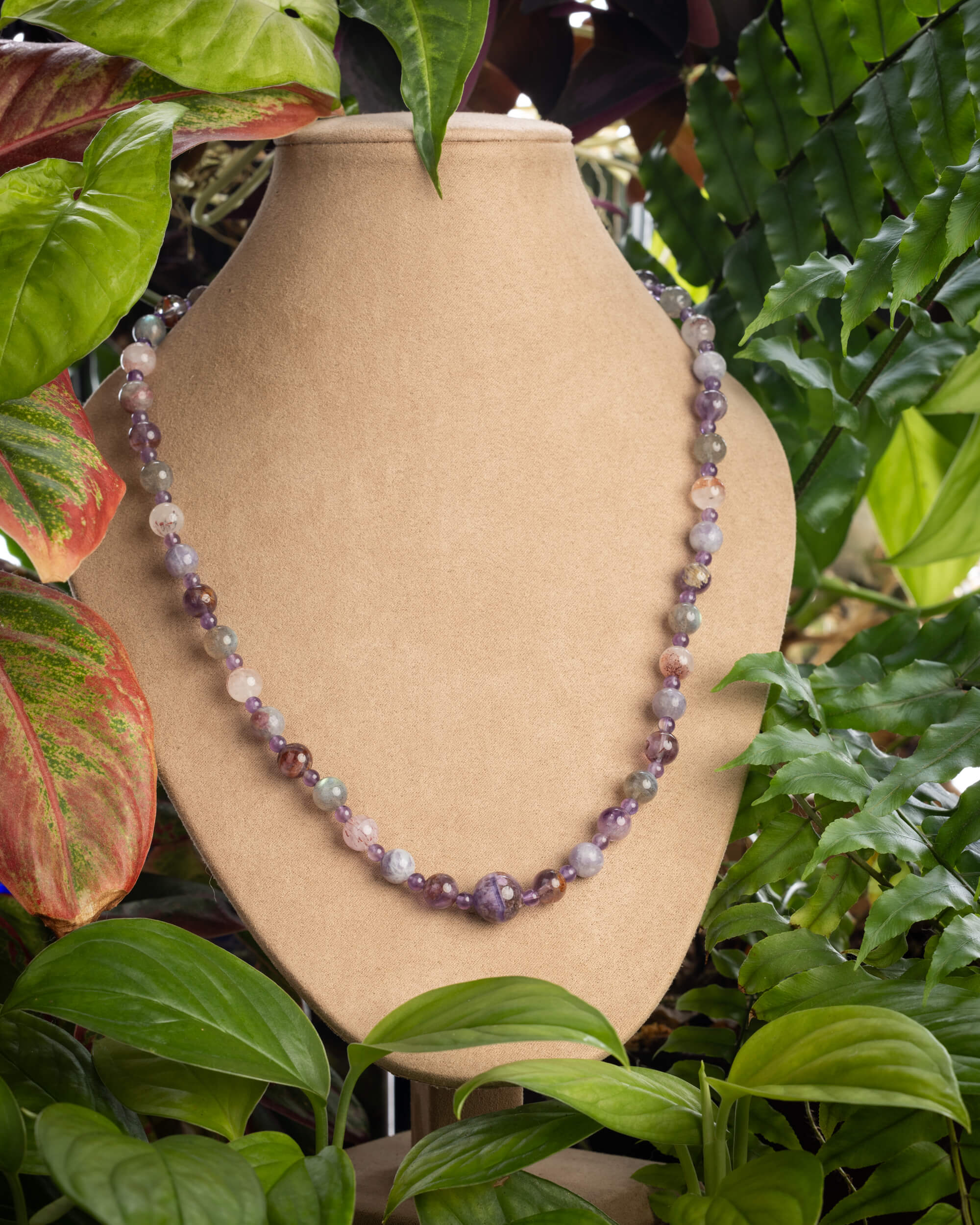 Codificador Collar "Caleidoscopio del Alma" 52 cm - Integración Espiritual (Agesta)