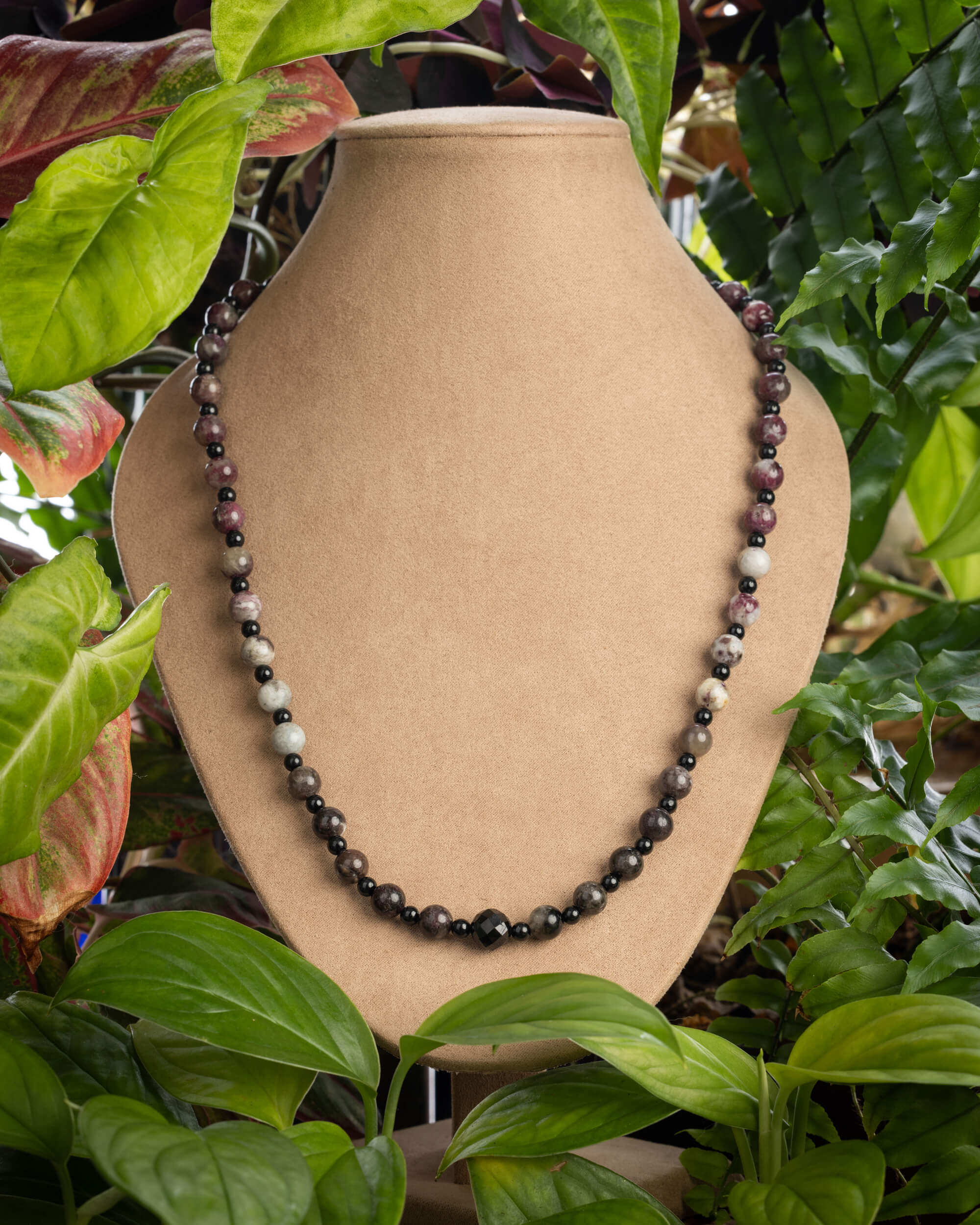 Codificador Collar "Turmatrifecta" 54 cm - Protección y Amor (Agesta)