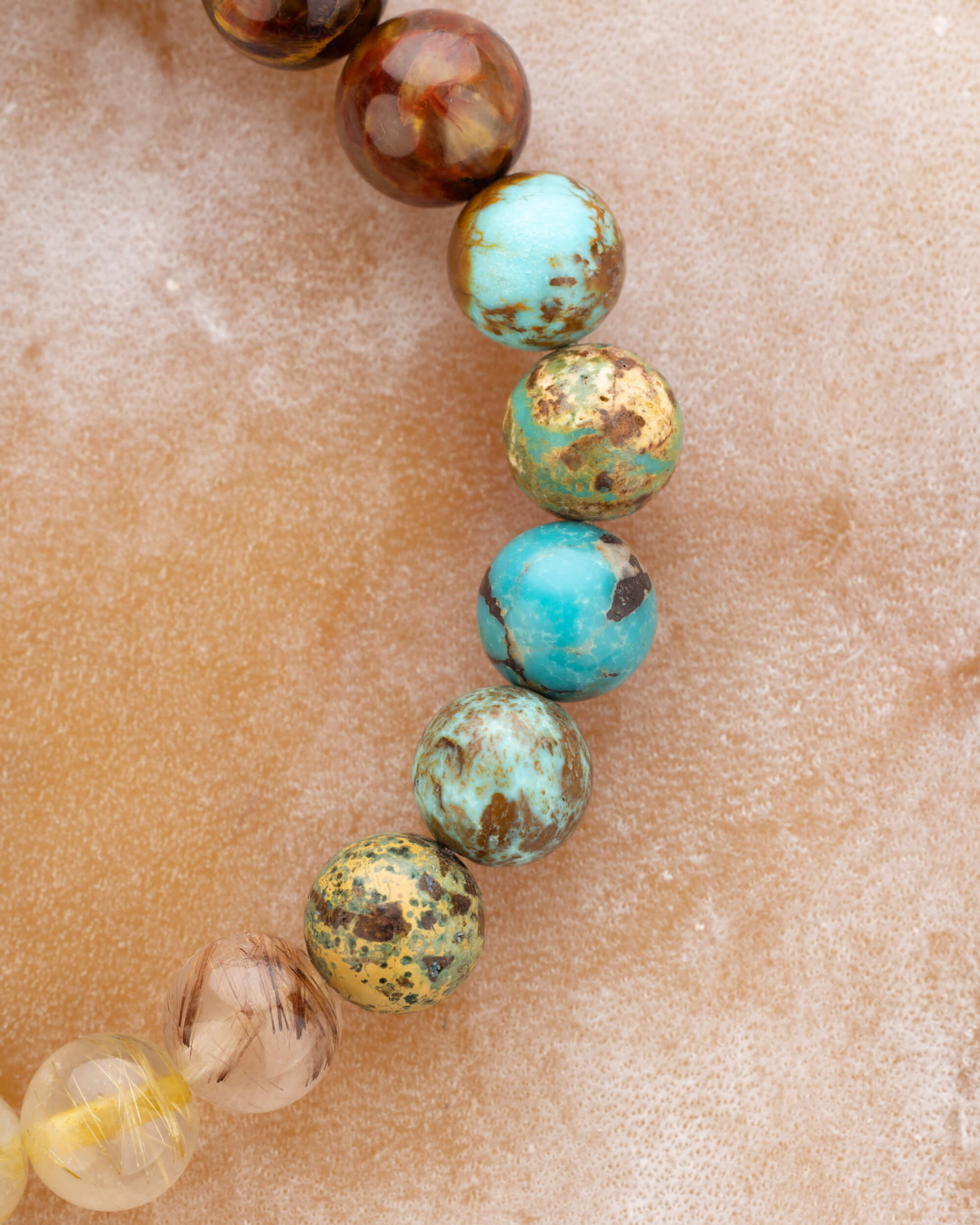 Pulsera Zodiacal Géminis ♊ 8 mm - Claridad, Comunicación y Agilidad