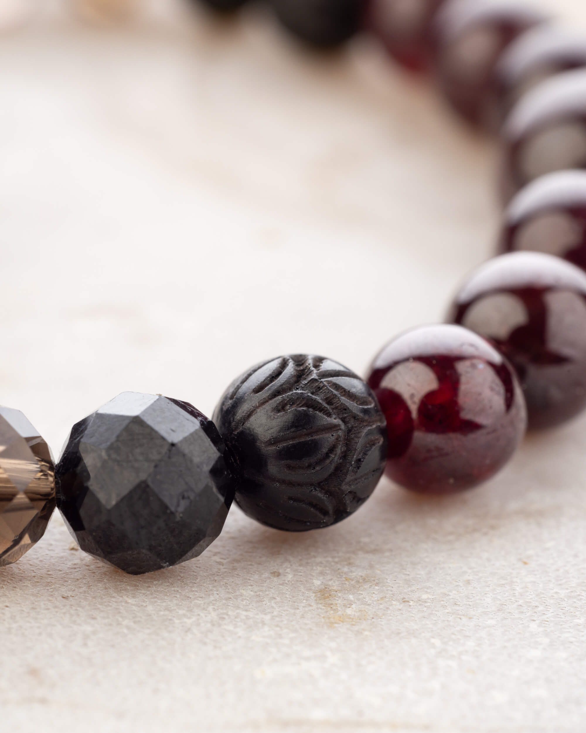 Pulsera Zodiacal Virgo ♍ 8 mm - Orden, Perfección y Enraizamiento