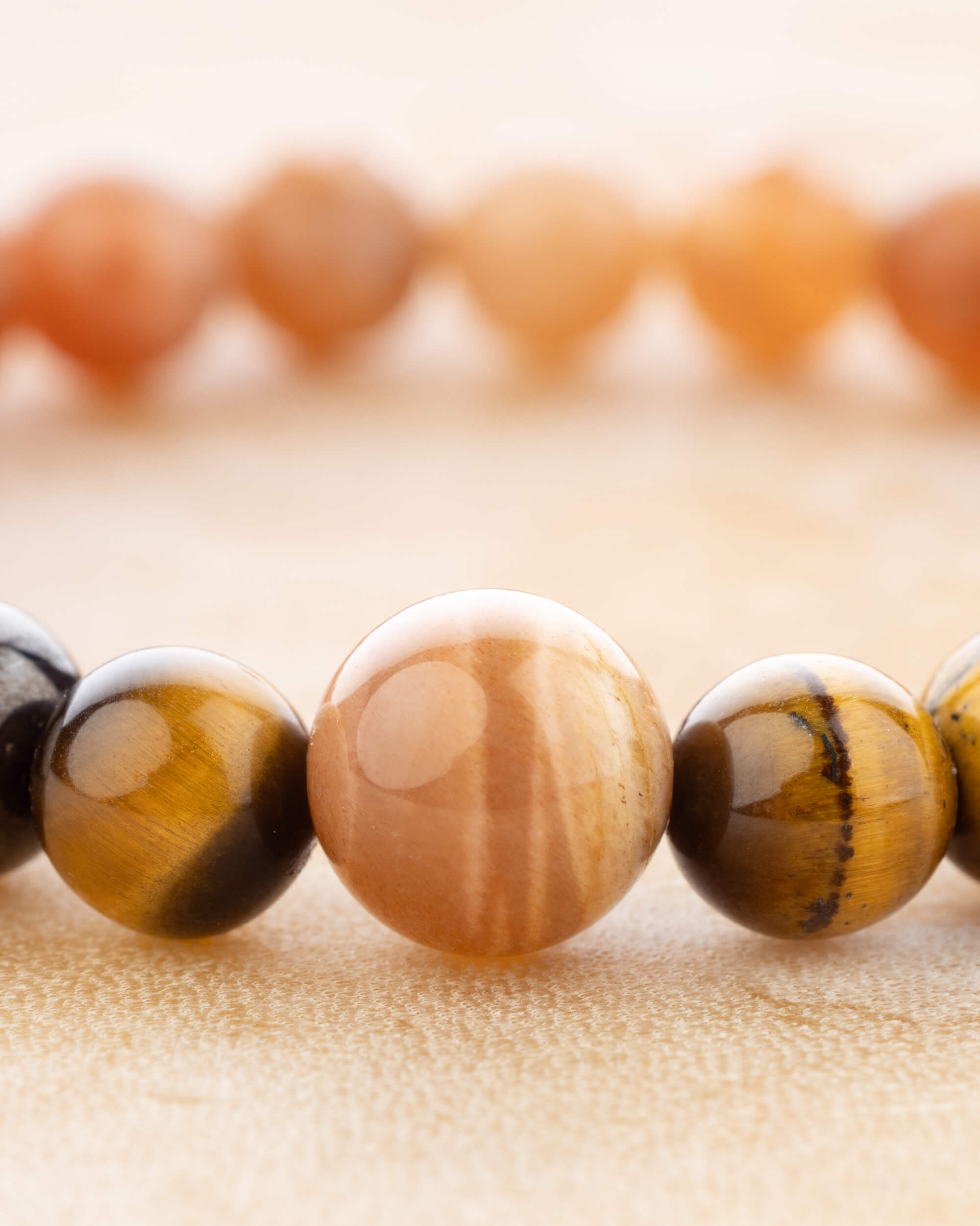 Pulsera Zodiacal Leo ♌ 8 mm - Brillo y Poder Personal