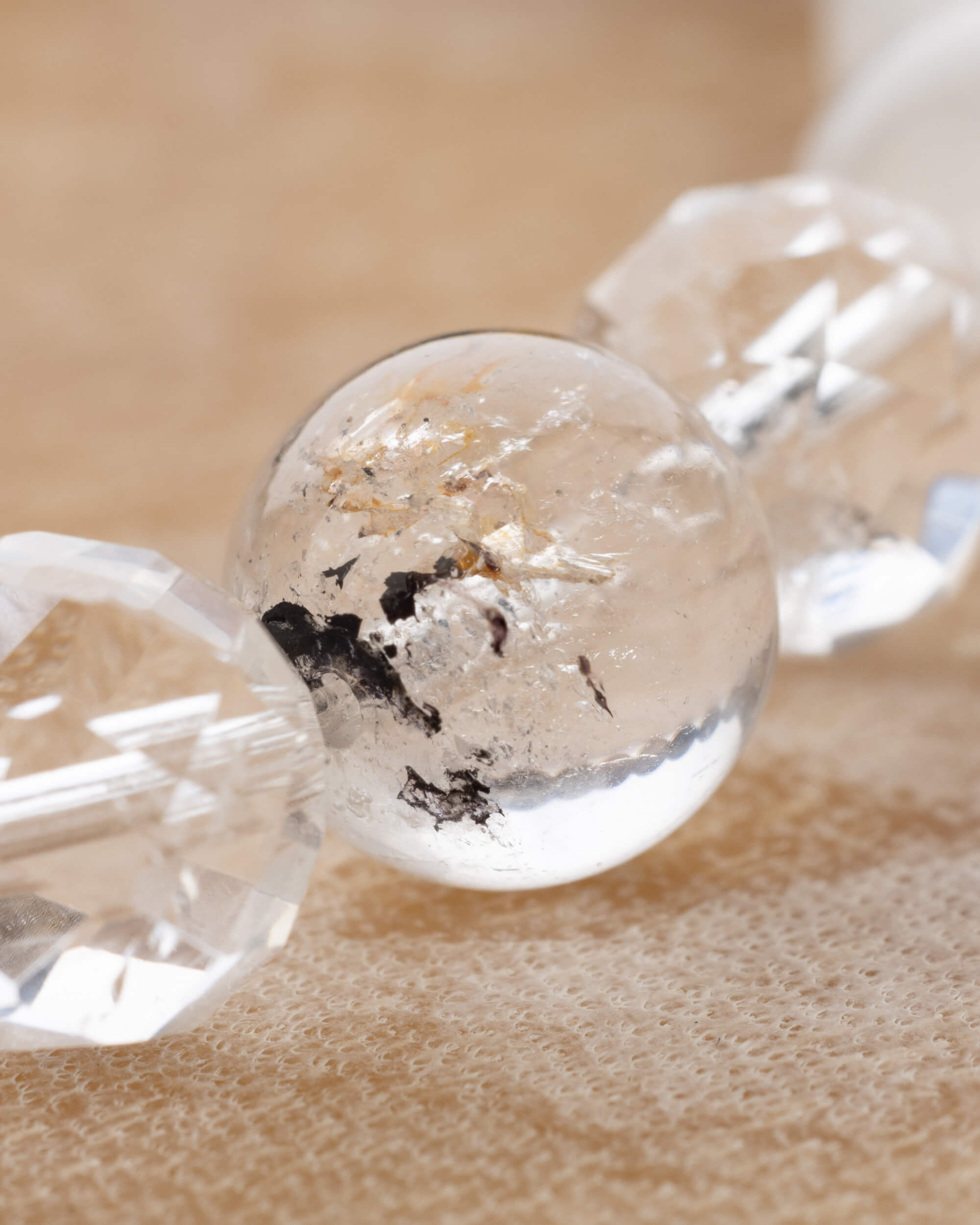 Pulsera Zodiacal Acuario ♒ 8 mm - Visión Libre y Eje Estelar