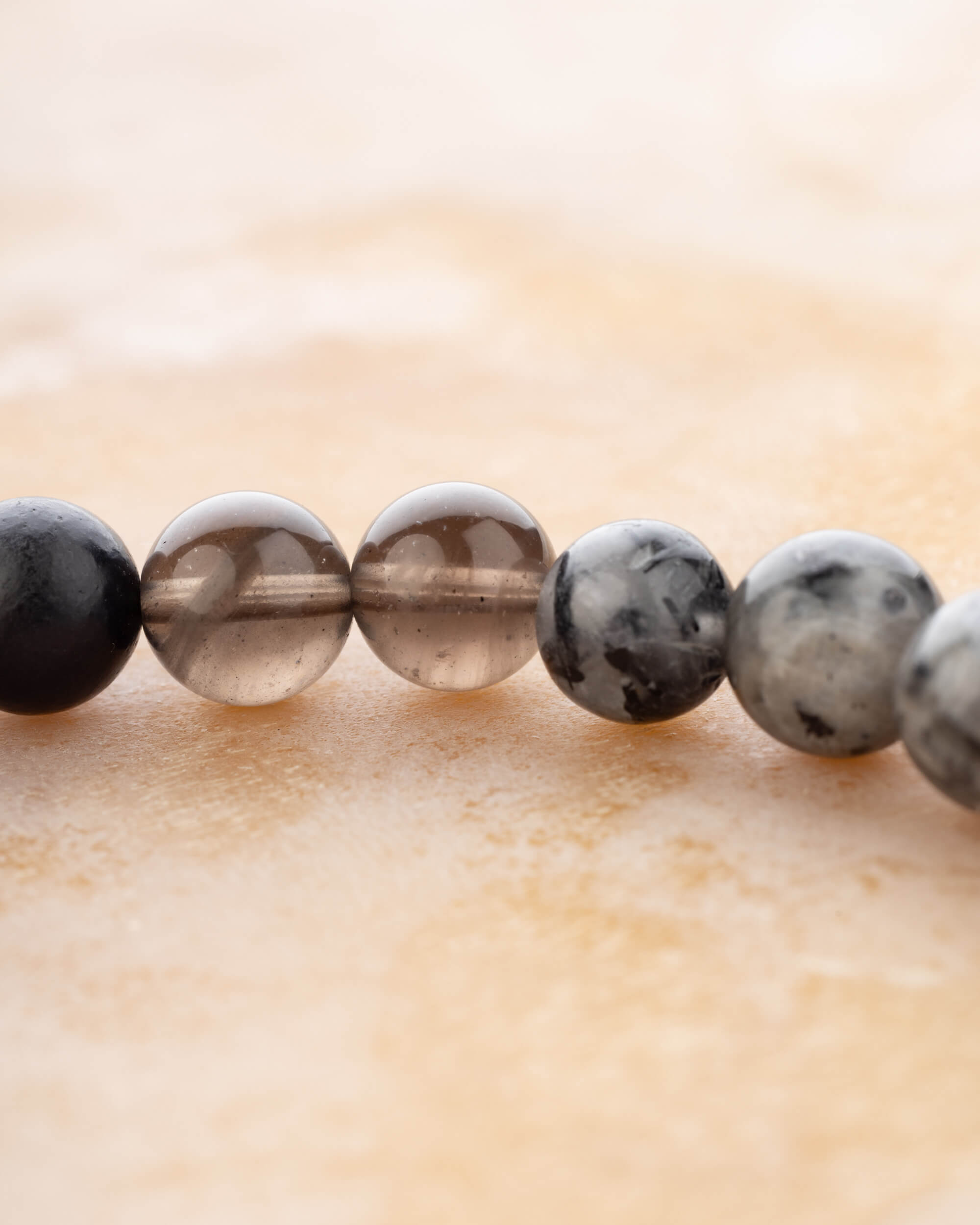 Pulsera Zodiacal Acuario ♒ 8 mm - Visión Libre y Eje Estelar