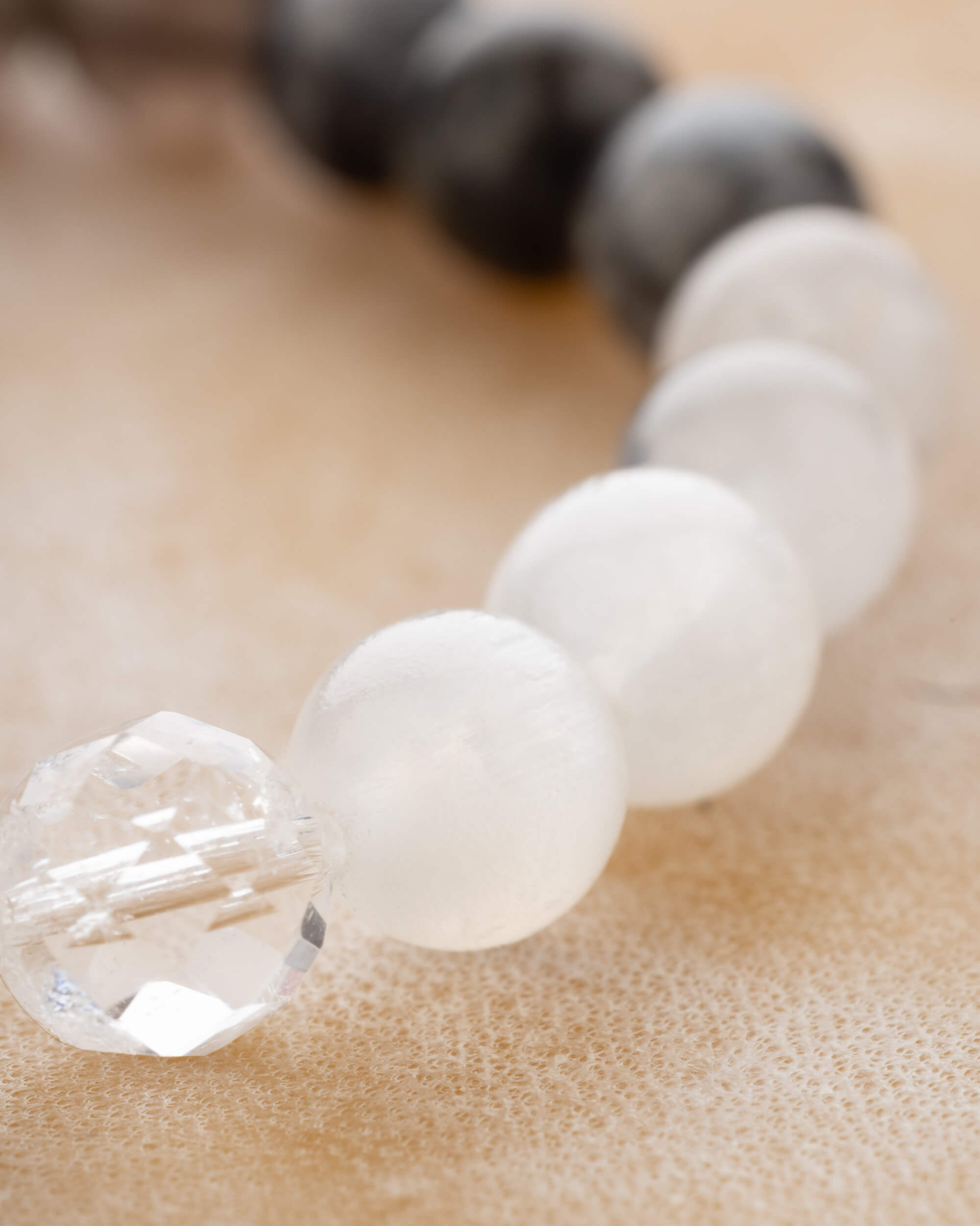 Pulsera Zodiacal Acuario ♒ 8 mm - Visión Libre y Eje Estelar