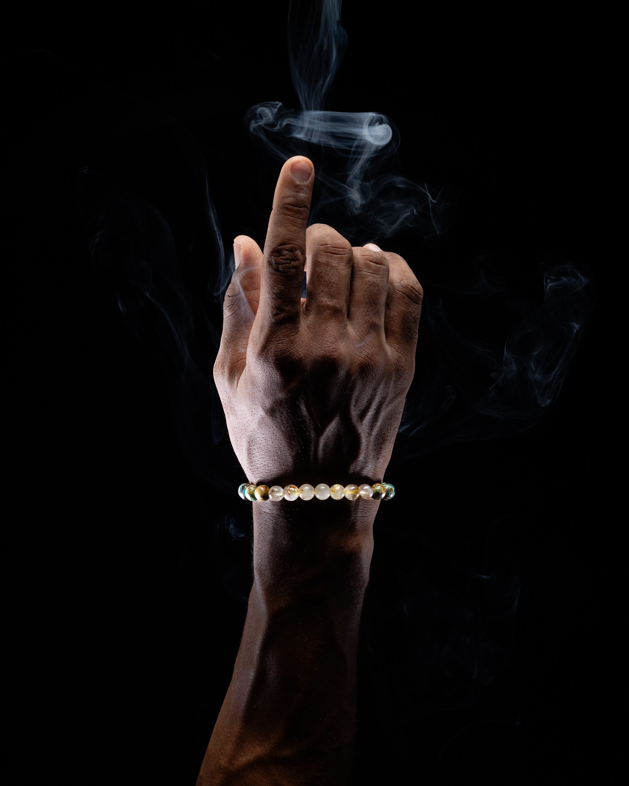 Pulsera Zodiacal Géminis ♊ 8 mm - Claridad, Comunicación y Agilidad