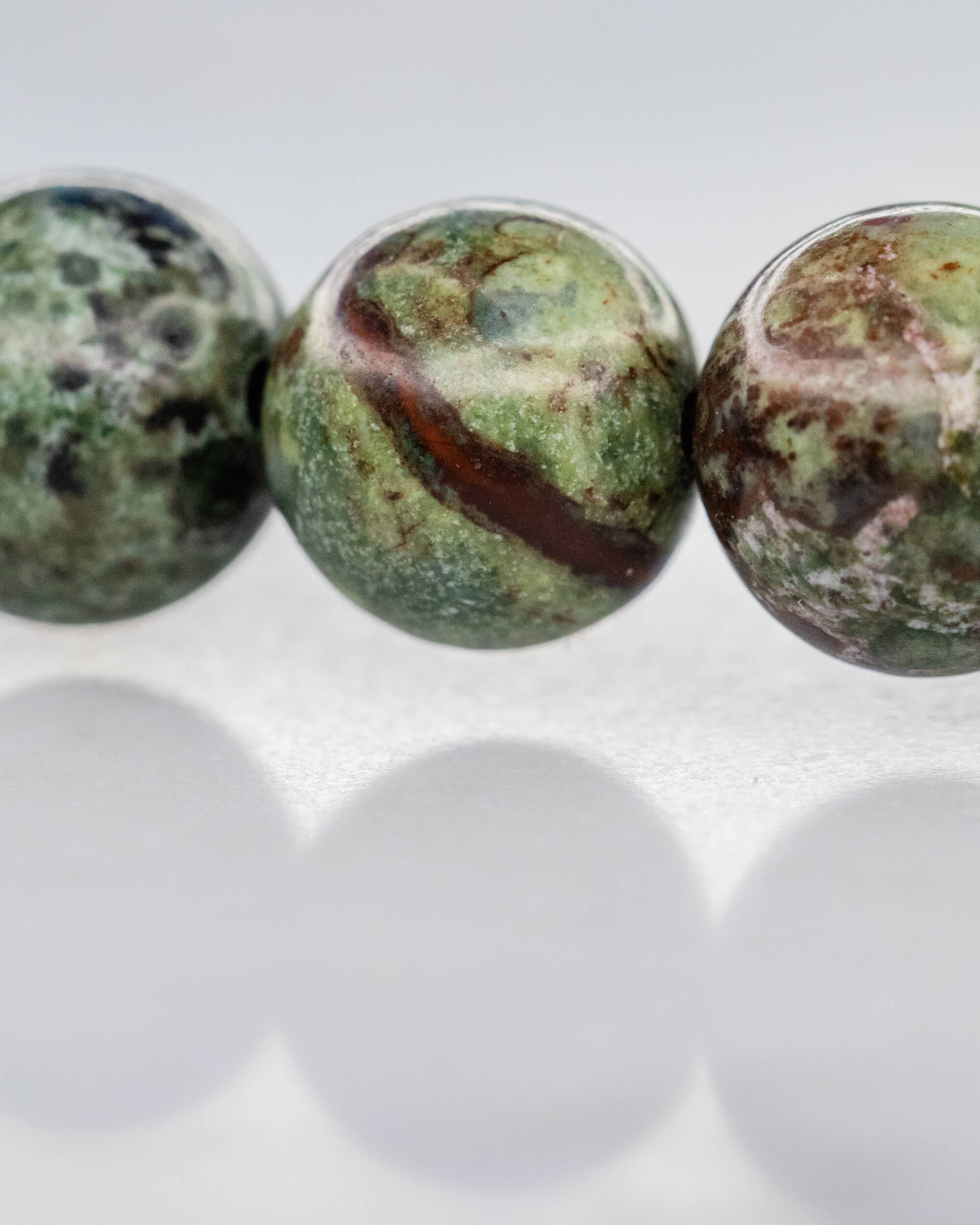 Codificador de Jaspe Sangre de Dragón (34 cm)