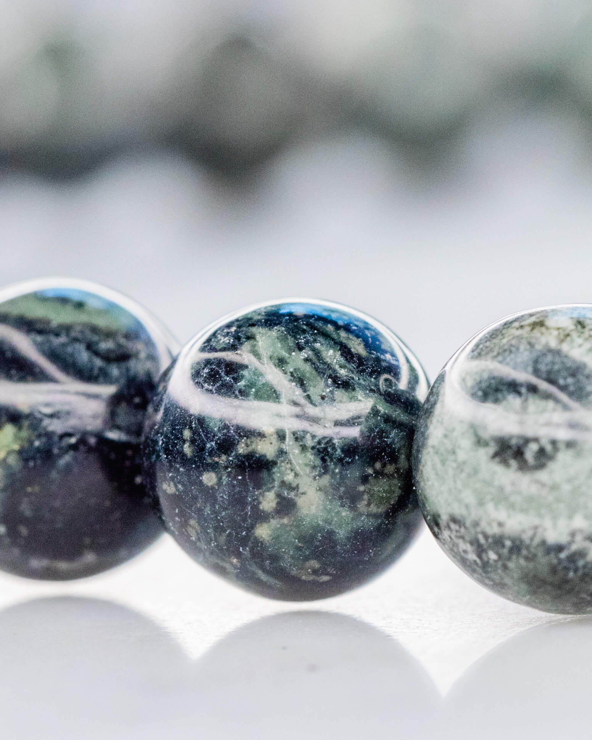 Codificador de Mano Jaspe Kambaba 34 cm - Arraigo Ancestral (Agesta)