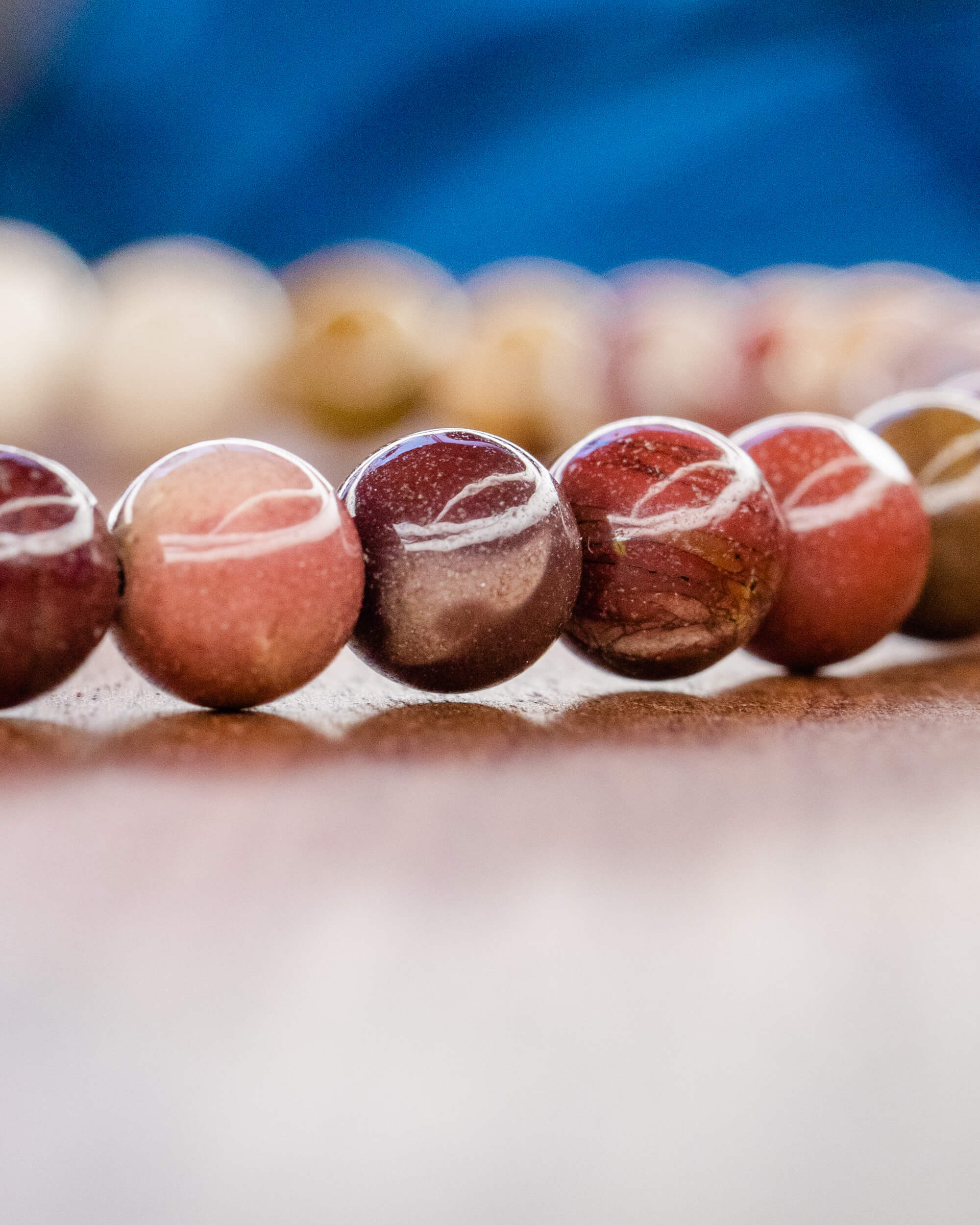 Codificador de Mano Jaspe Mokaita 34 cm - Ritmo Propio (Degradado)