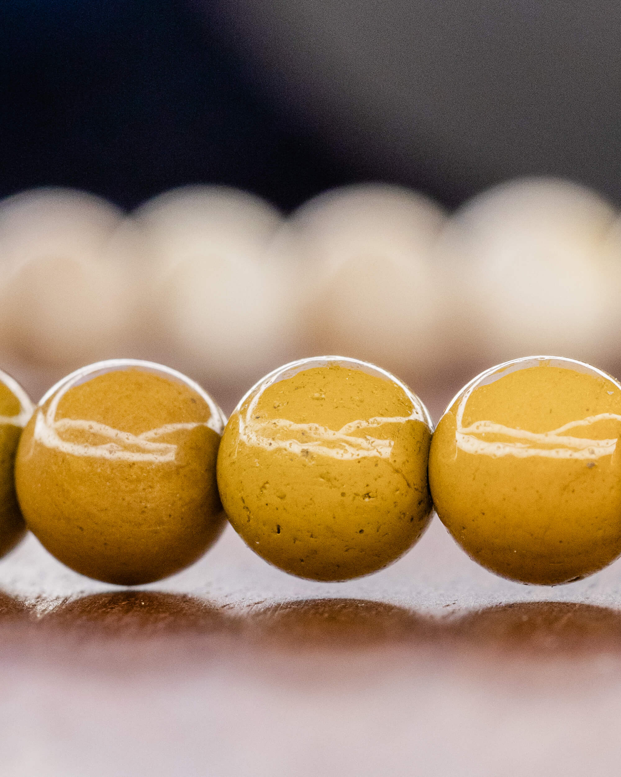 Codificador de Mano Jaspe Mokaita 34 cm - Ritmo Propio (Degradado)