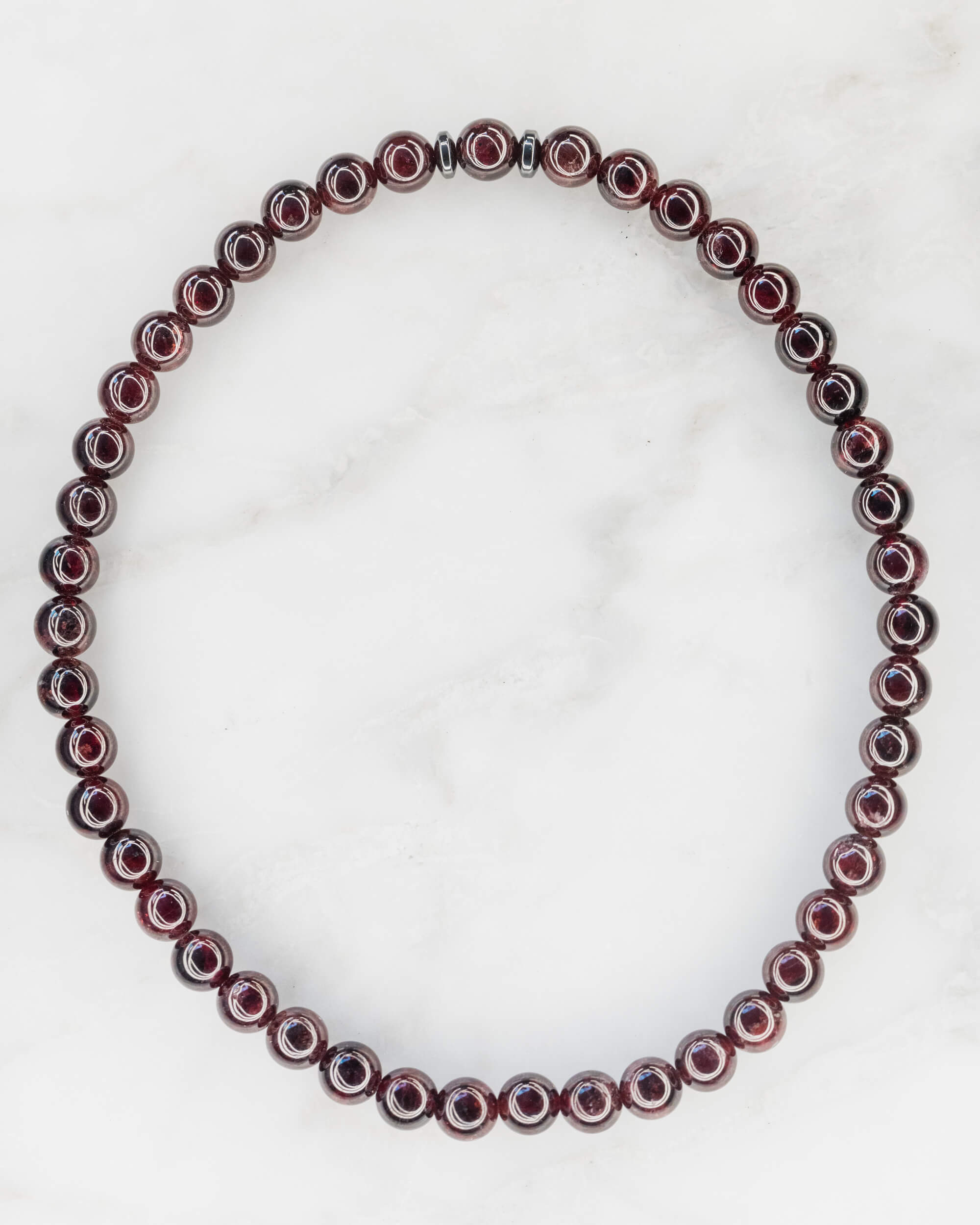 Codificador de Mano Granate Rojo 33 cm - Fuerza y Raíz Profunda (Agesta)