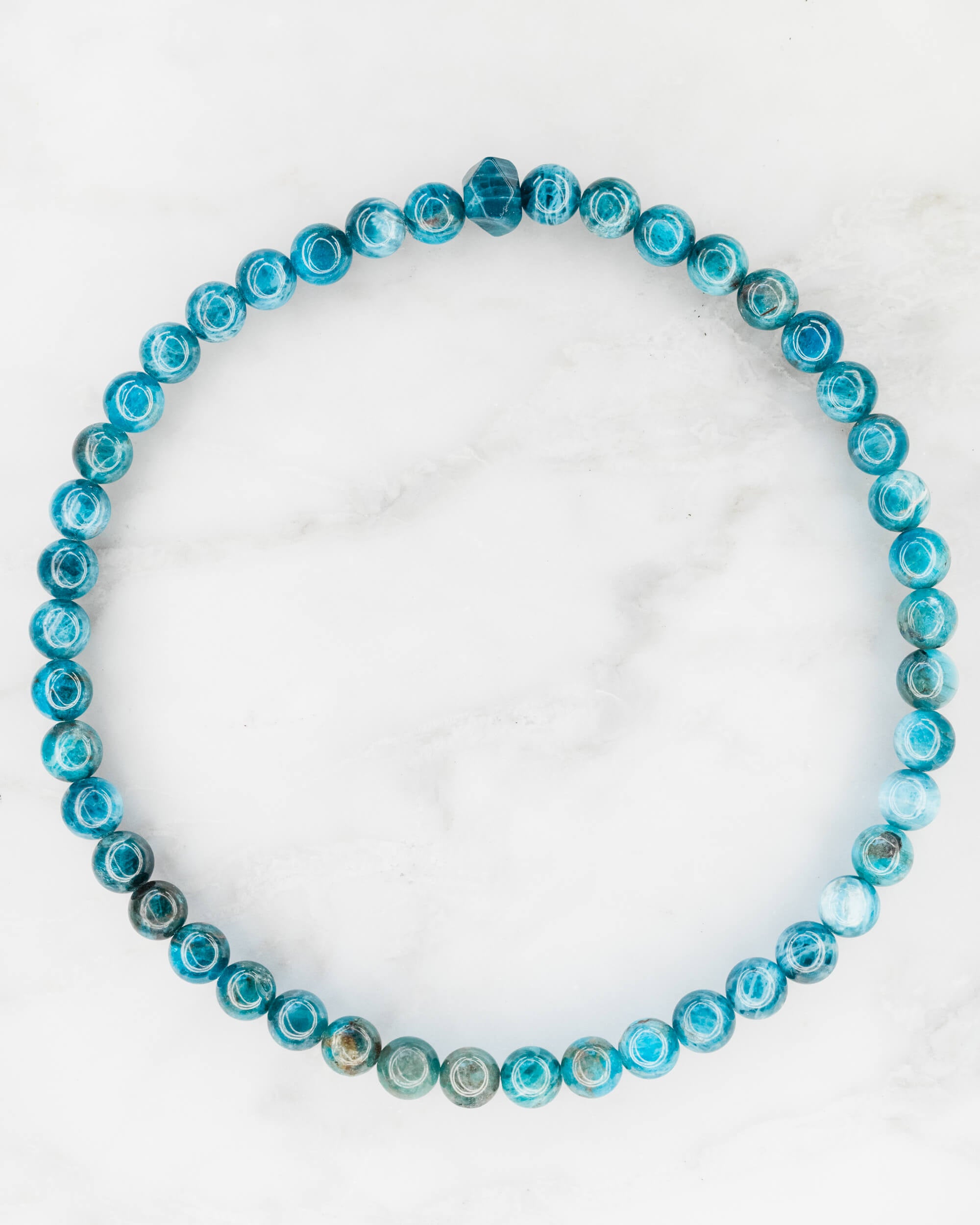 Codificador de Mano Apatita Azul 32 cm - Claridad y Expresión (Agesta)