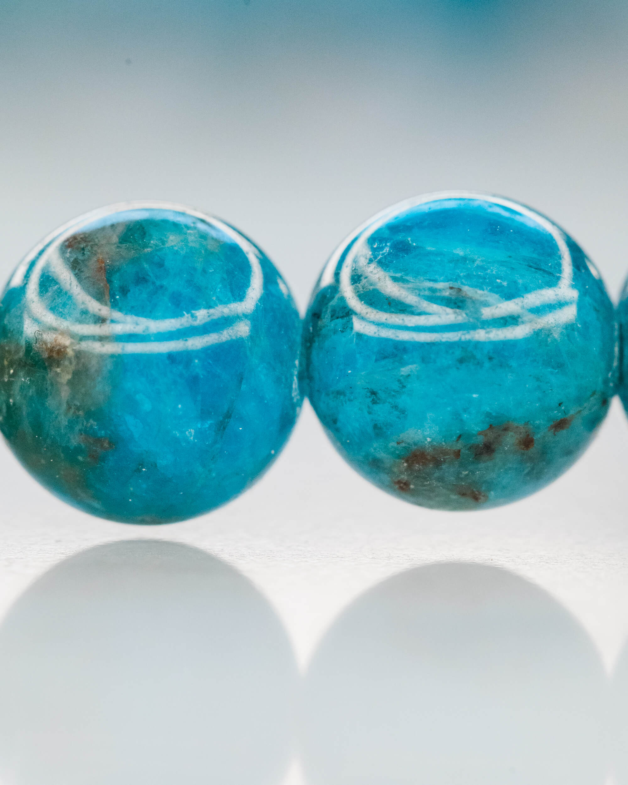 Codificador de Mano Apatita Azul 32 cm - Claridad y Expresión (Agesta)