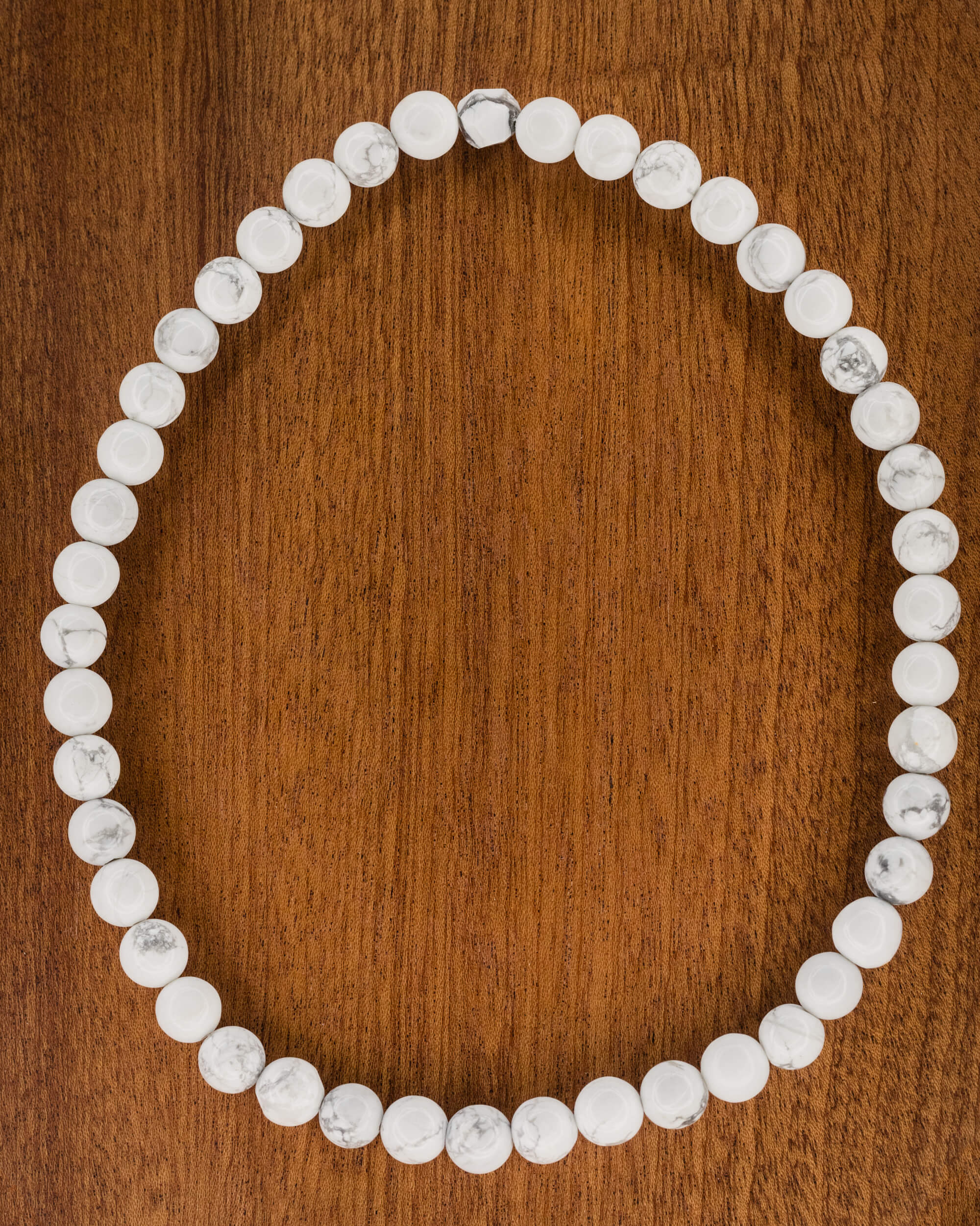 Codificador de Mano Howlita 34 cm - Calma Mental y Paz (Agesta)