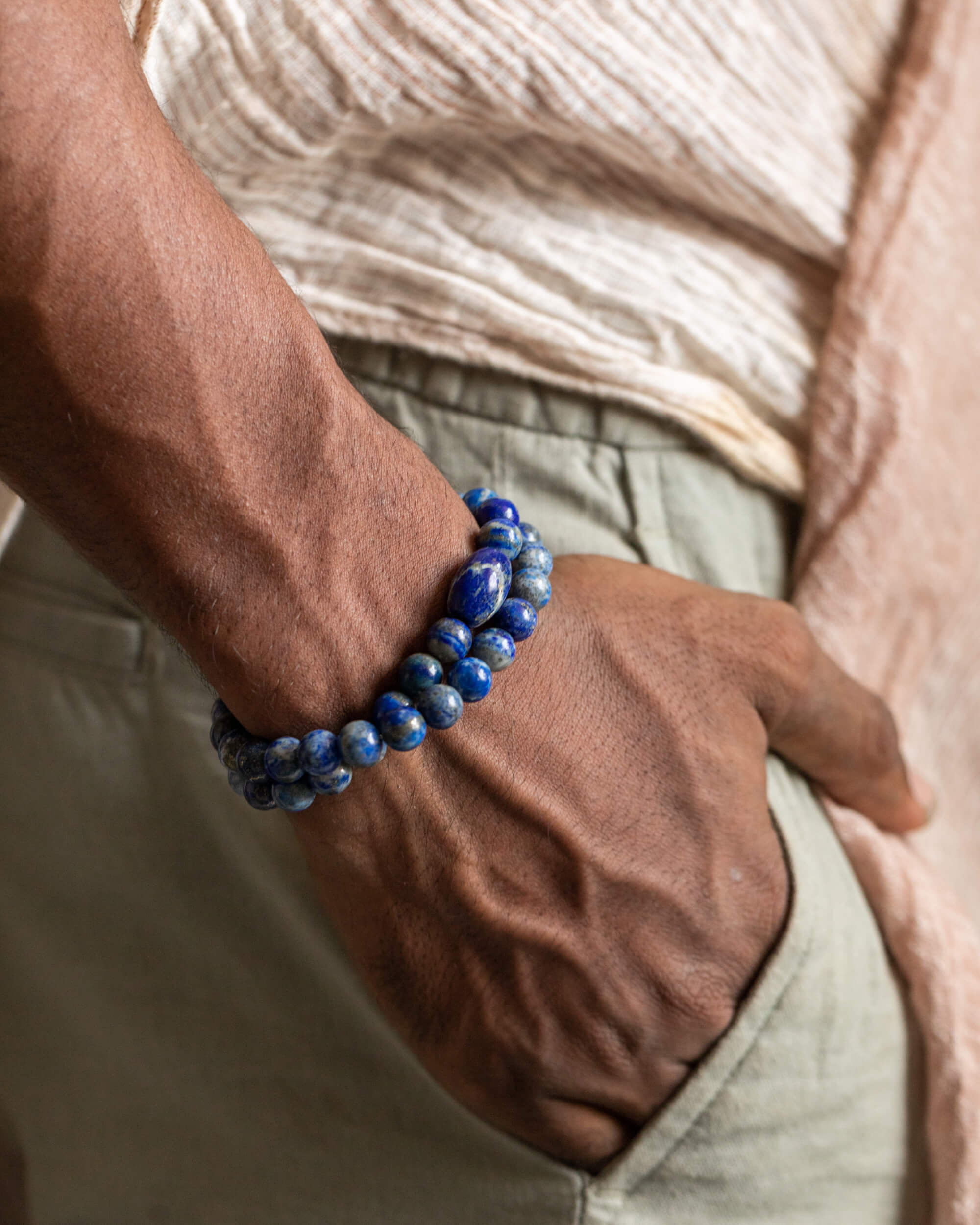 Codificador de Lapislázuli (34 cm)