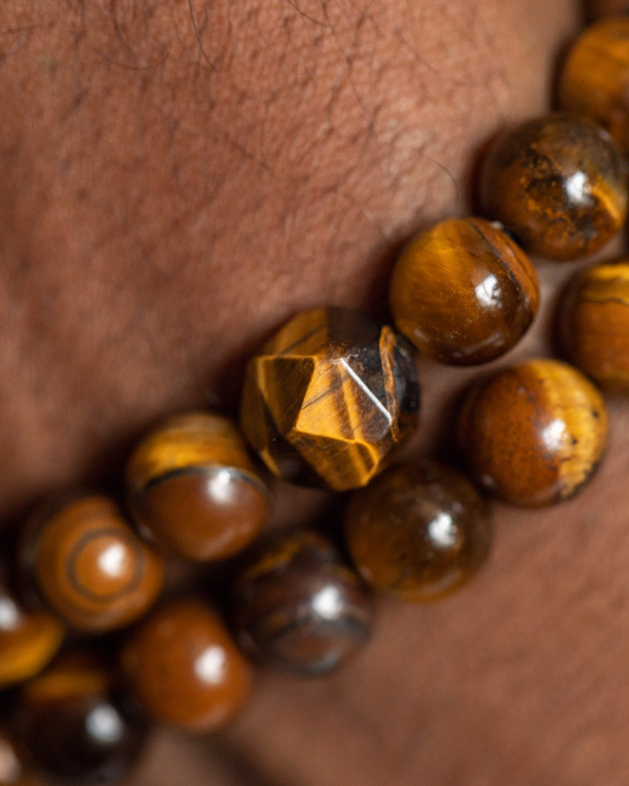 Codificador de Mano Ojo de Tigre 32 cm - Protección y Centro (Agesta)