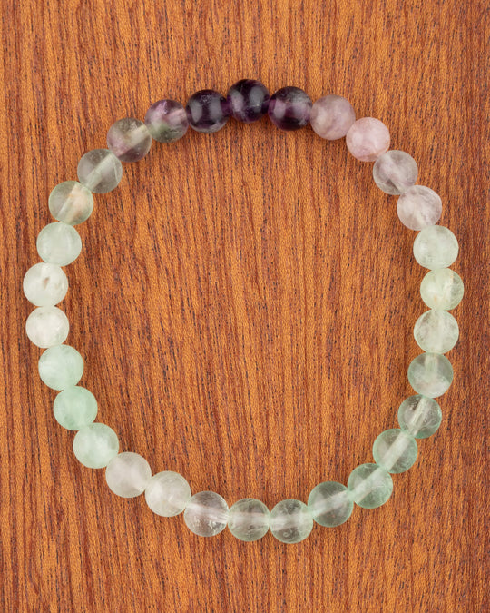 Pulsera de Fluorita (6&nbsp;mm)