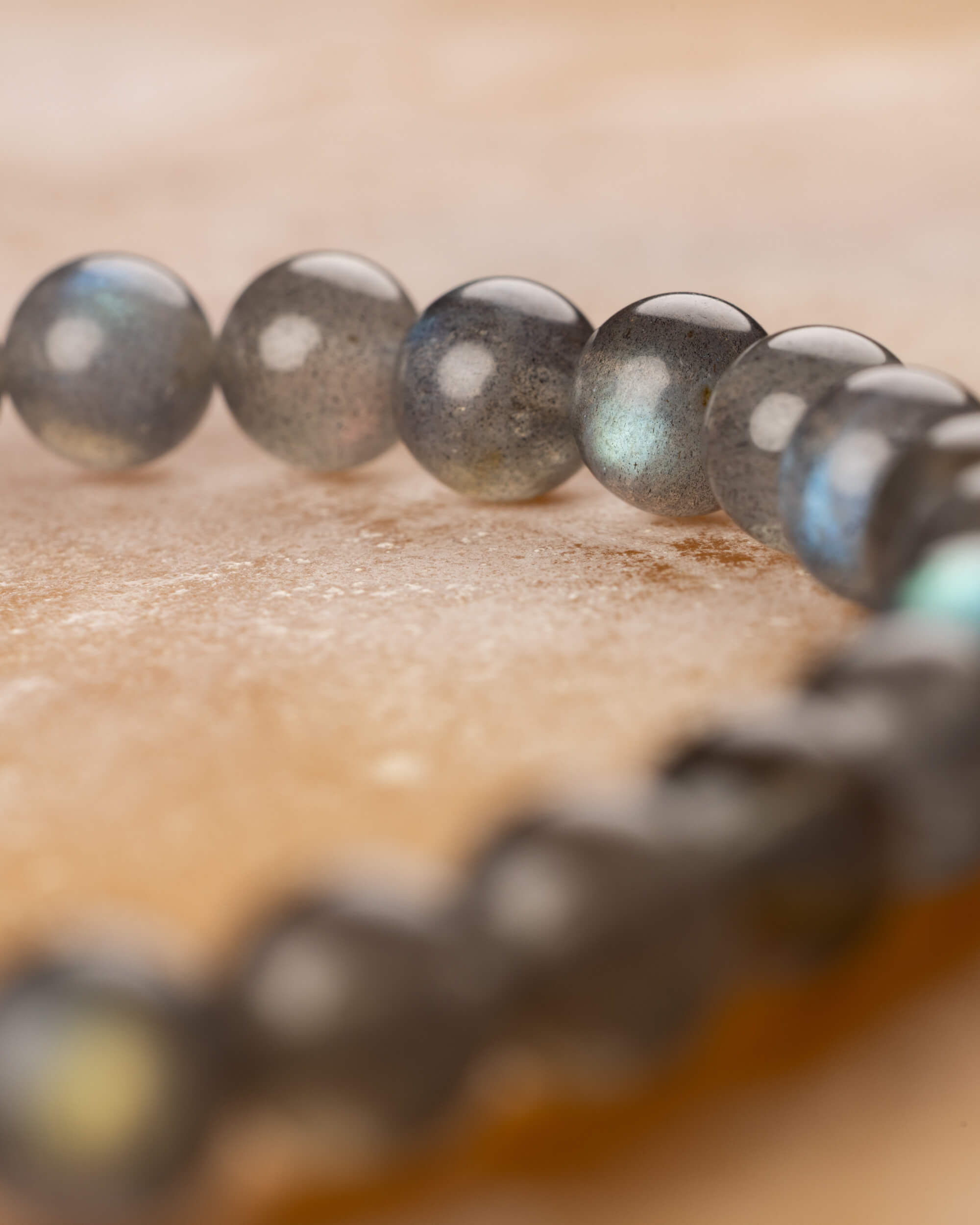 Pulsera de Labradorita 🔮🌌💫 (6 mm) Magia, Intuición y Protección