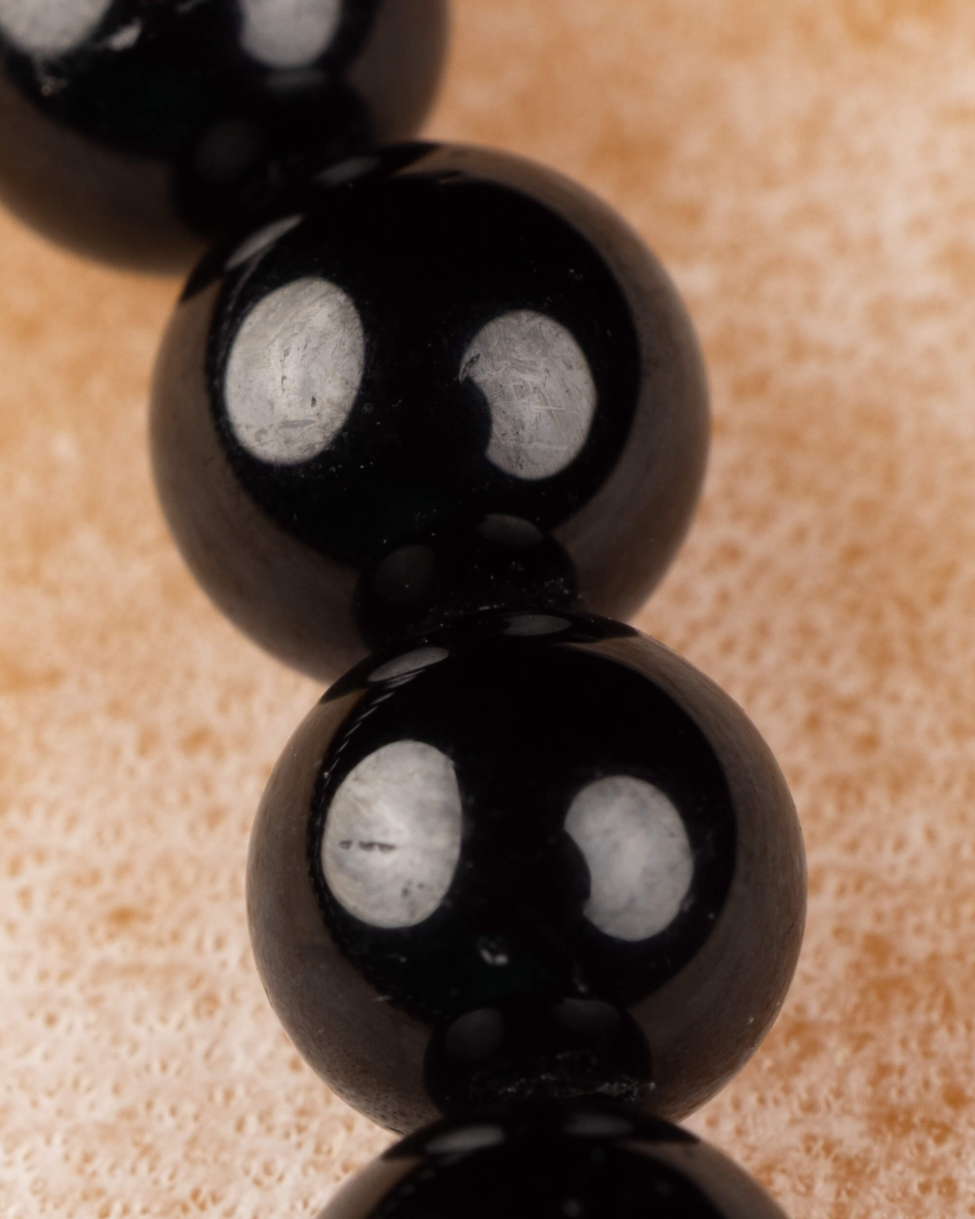 Pulsera de Turmalina Negra 🛡️🖤✨ (6 mm) Protección, Escudo y Transmutación