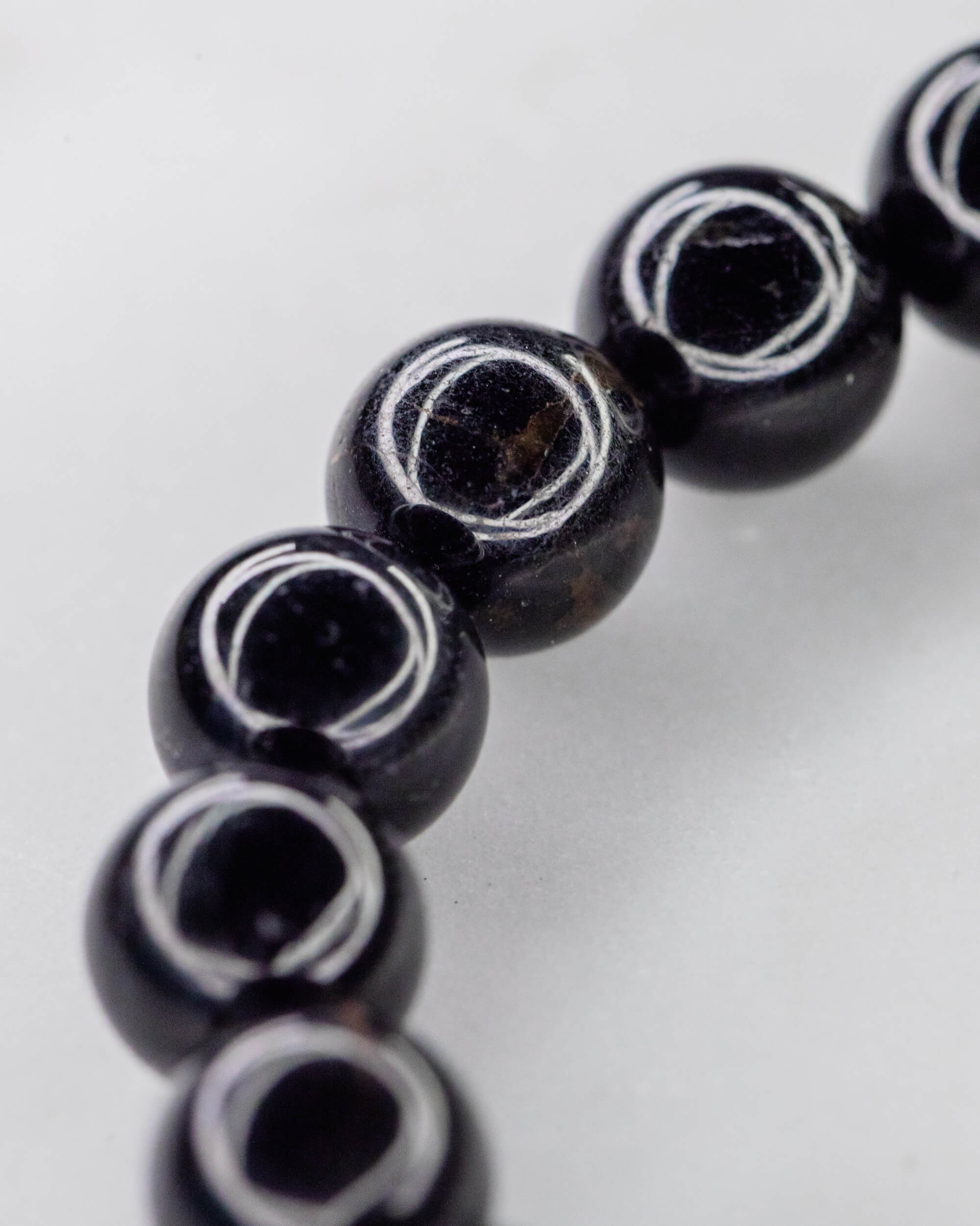 Pulsera de Turmalina Negra🛡️🖤✨ (8 mm) Protección, Purificación y Conexión