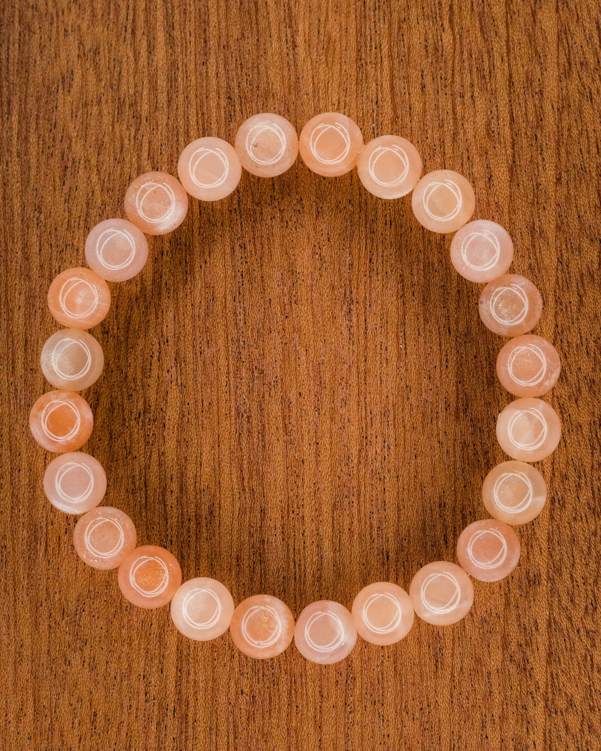 Pulsera de Piedra Sol 🌞🏆🎨 (8 mm) Poder, Benevolencia y Creatividad